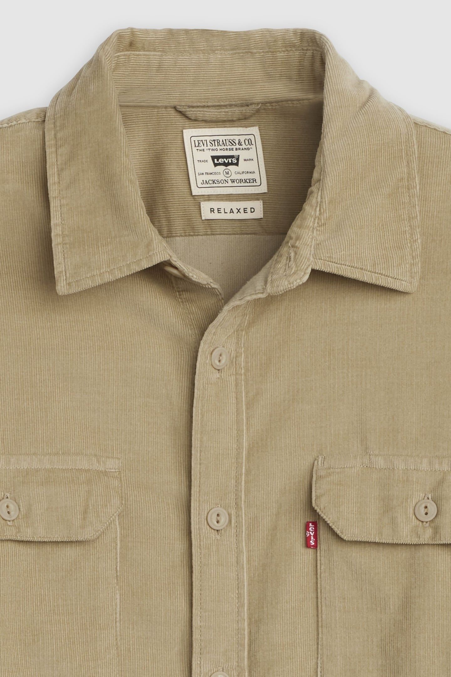 JACKSON WORKER CORDUROY OVERSHIRT 5
