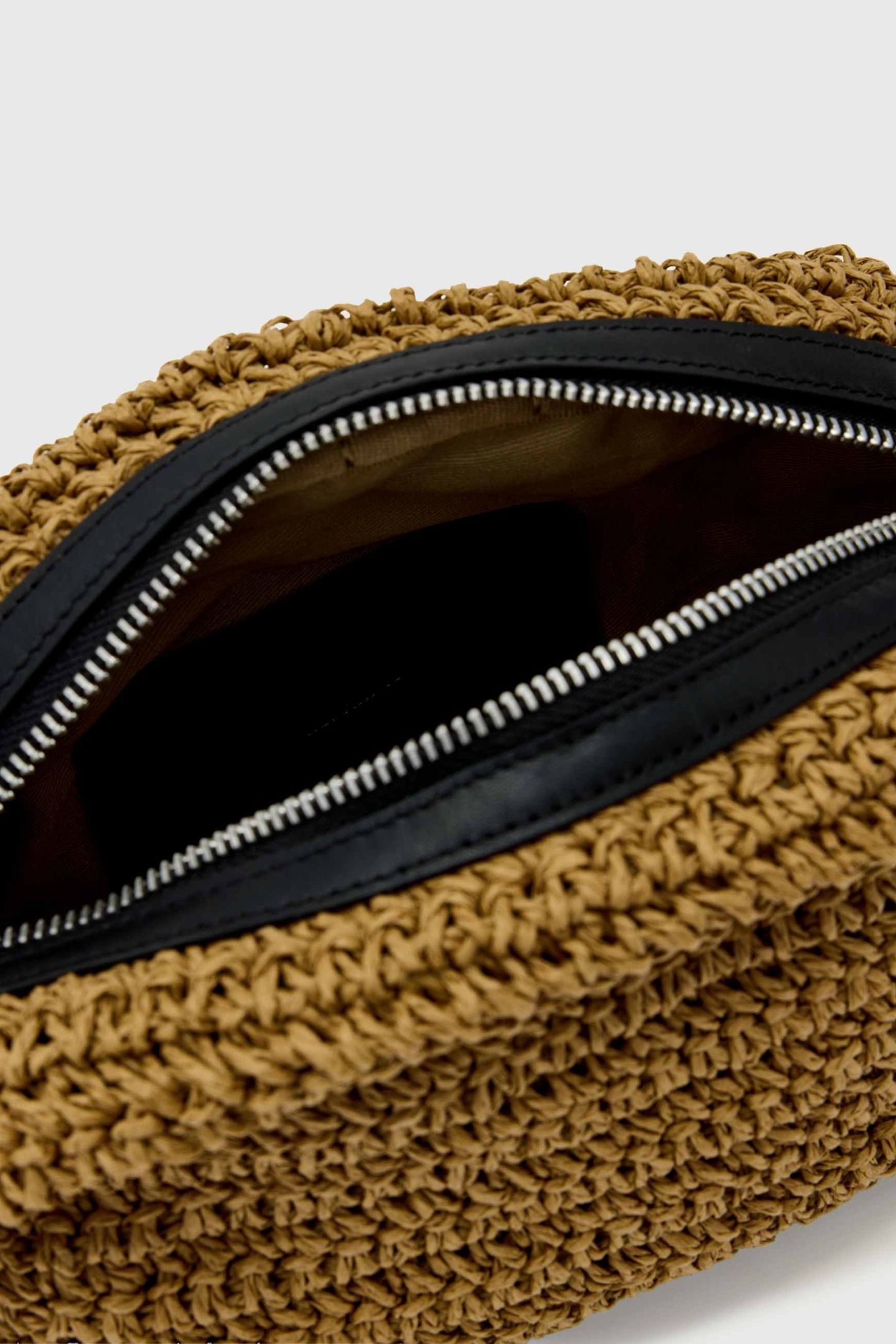 ROSALIE ARC RAFFIA BISCUIT BROWN 7