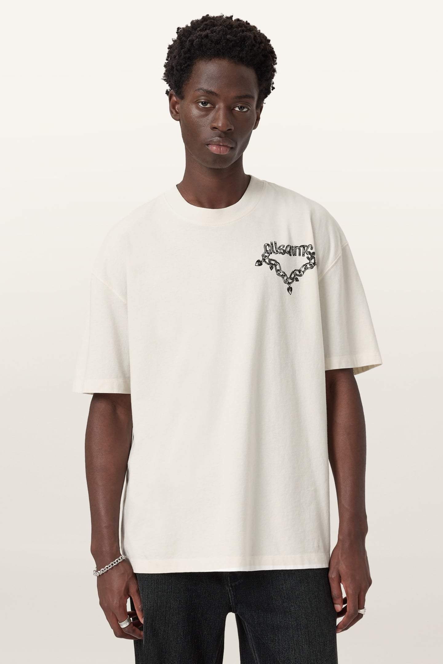 DRIP SS CREW CHALK WHITE 2