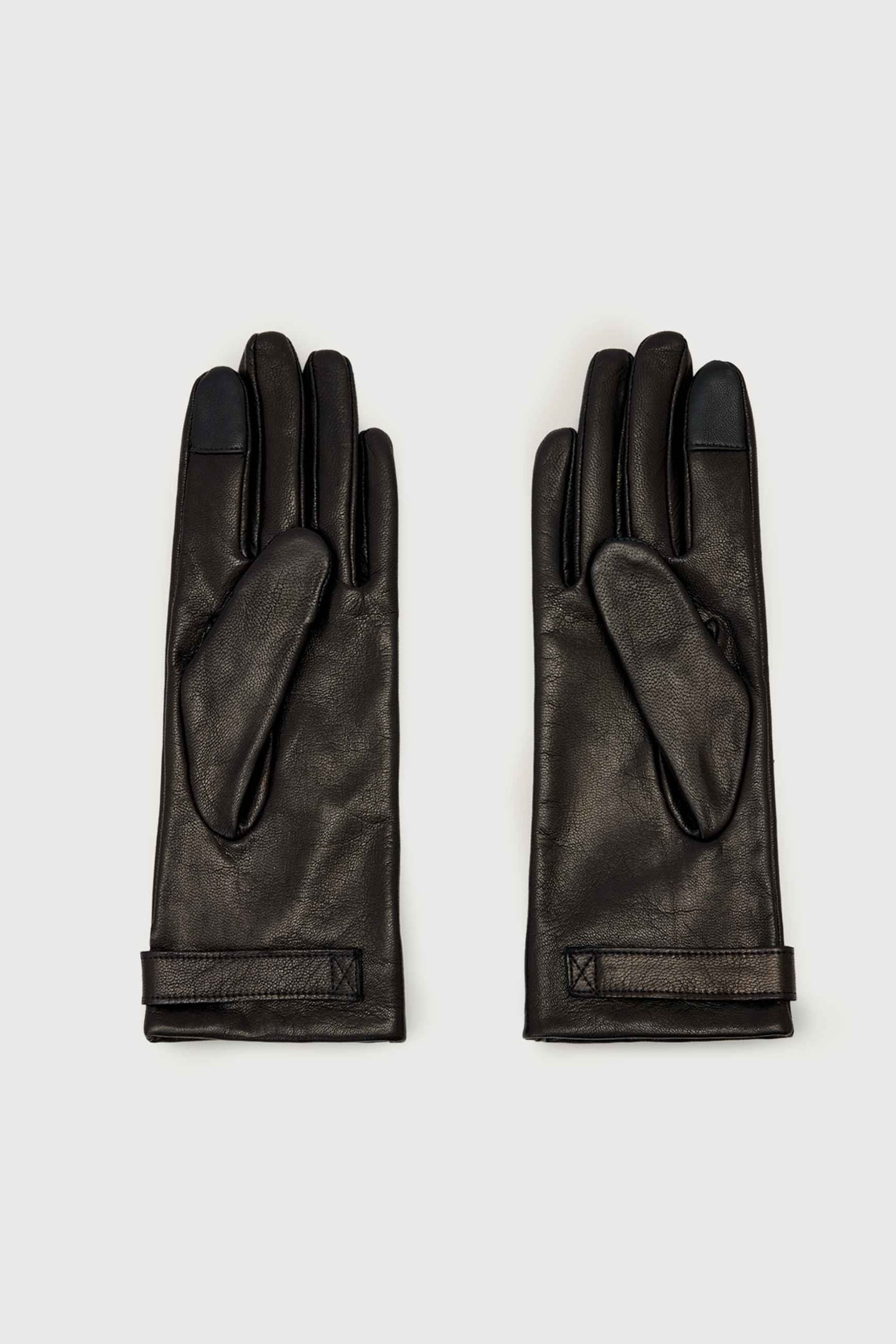 YUNA GLOVES BLACK/WARM BRASS 2
