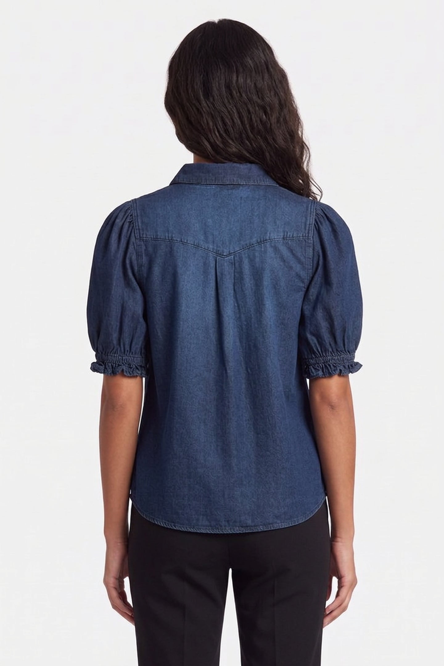 SHORT SLEEVES SHIRT BLUE 5