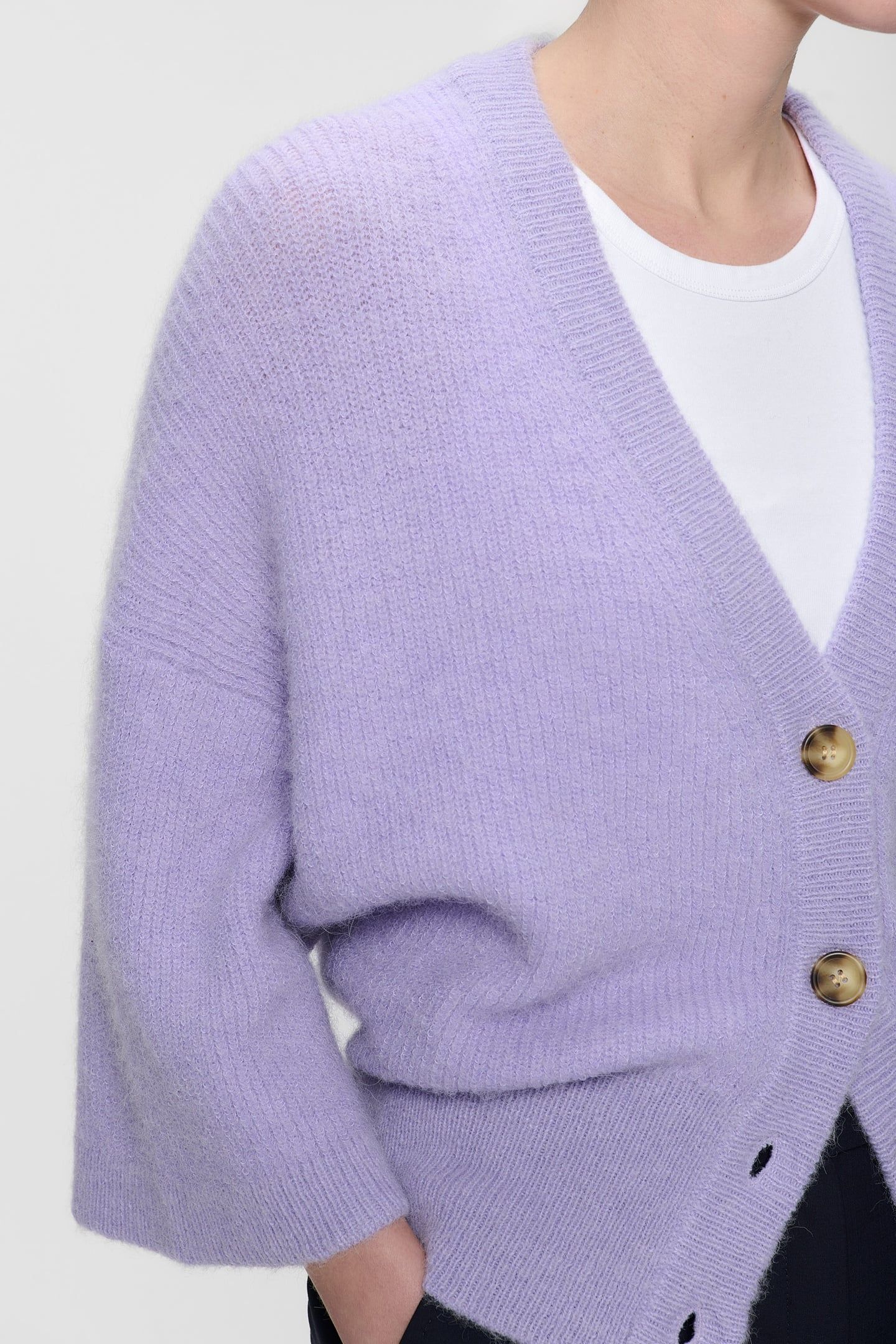 SURI ALPACA CARDIGAN LUPINE 5
