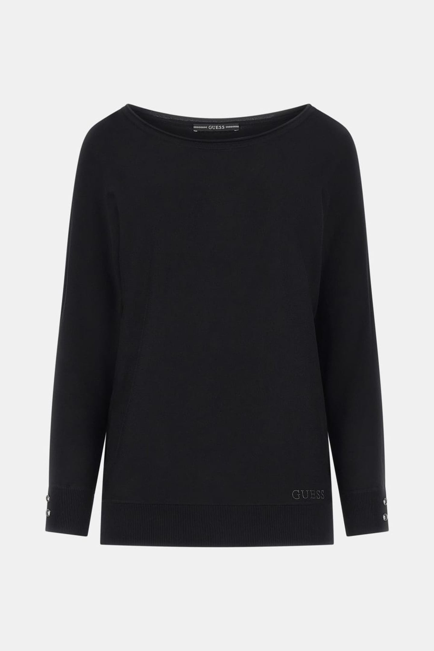 ADELE BAT SLEEVE SWT JET BLACK A996 4