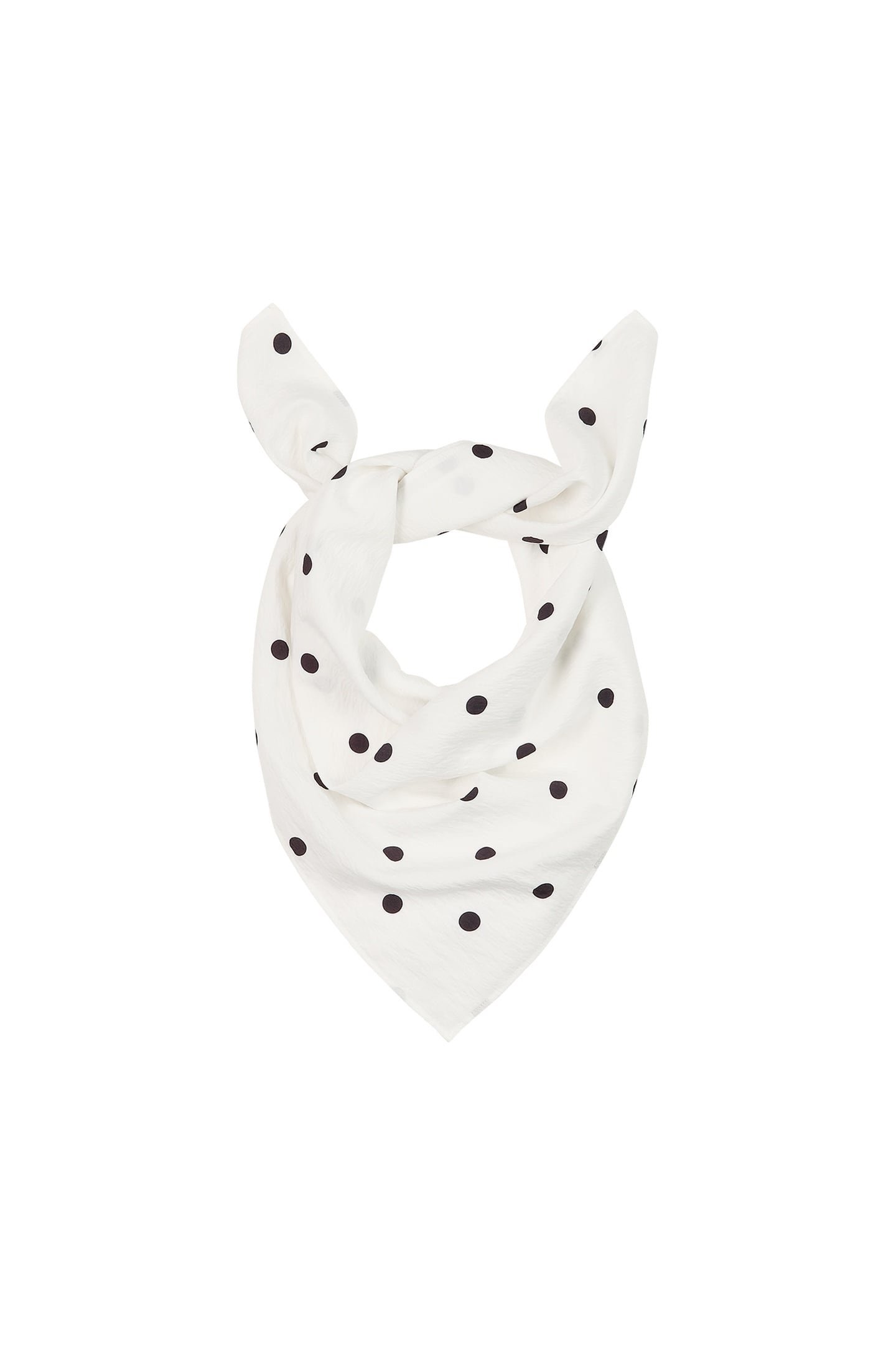 DOTTED SCARF OFF WHITE 1