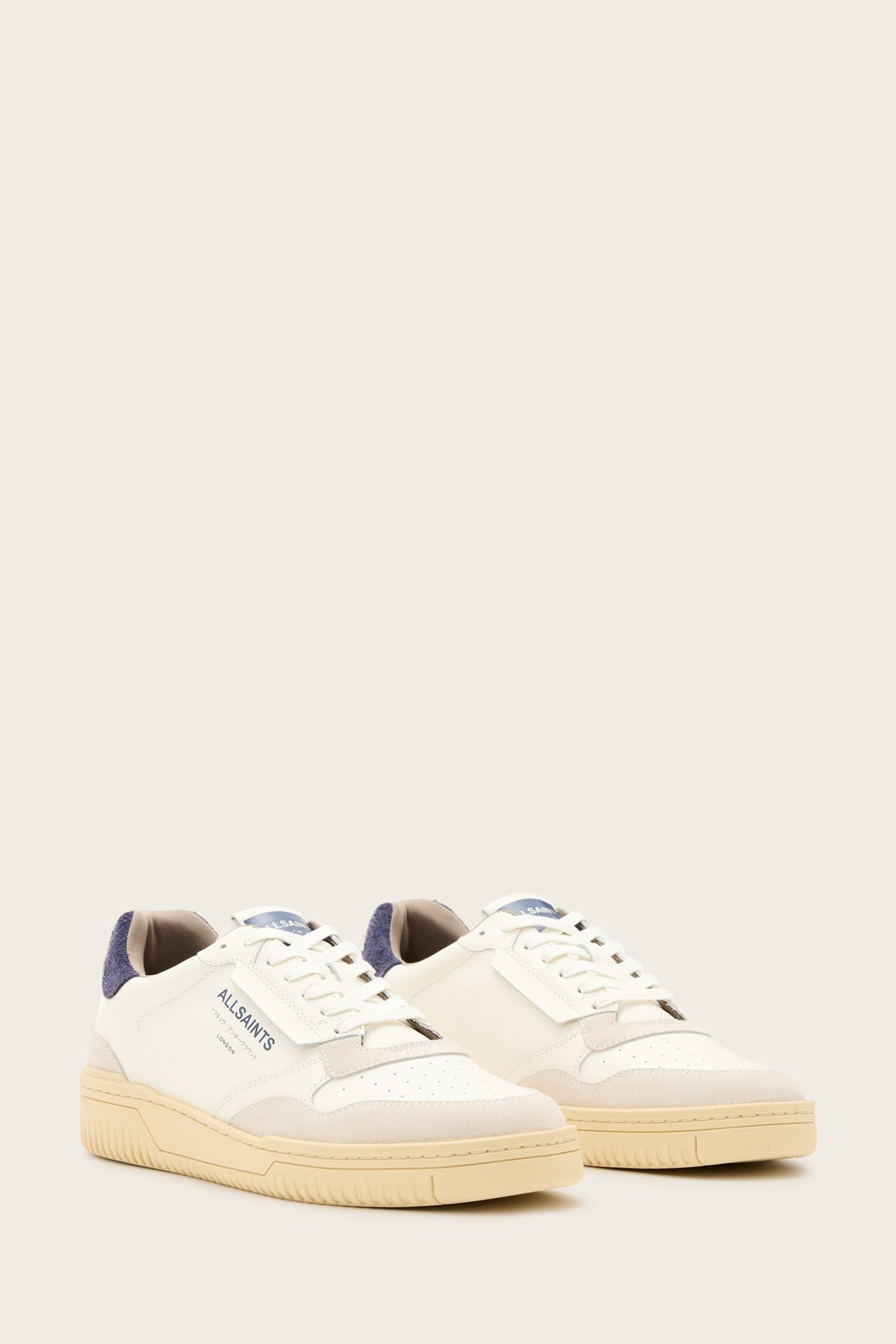 REGAN LOW TOP WHITE/BLUE 2