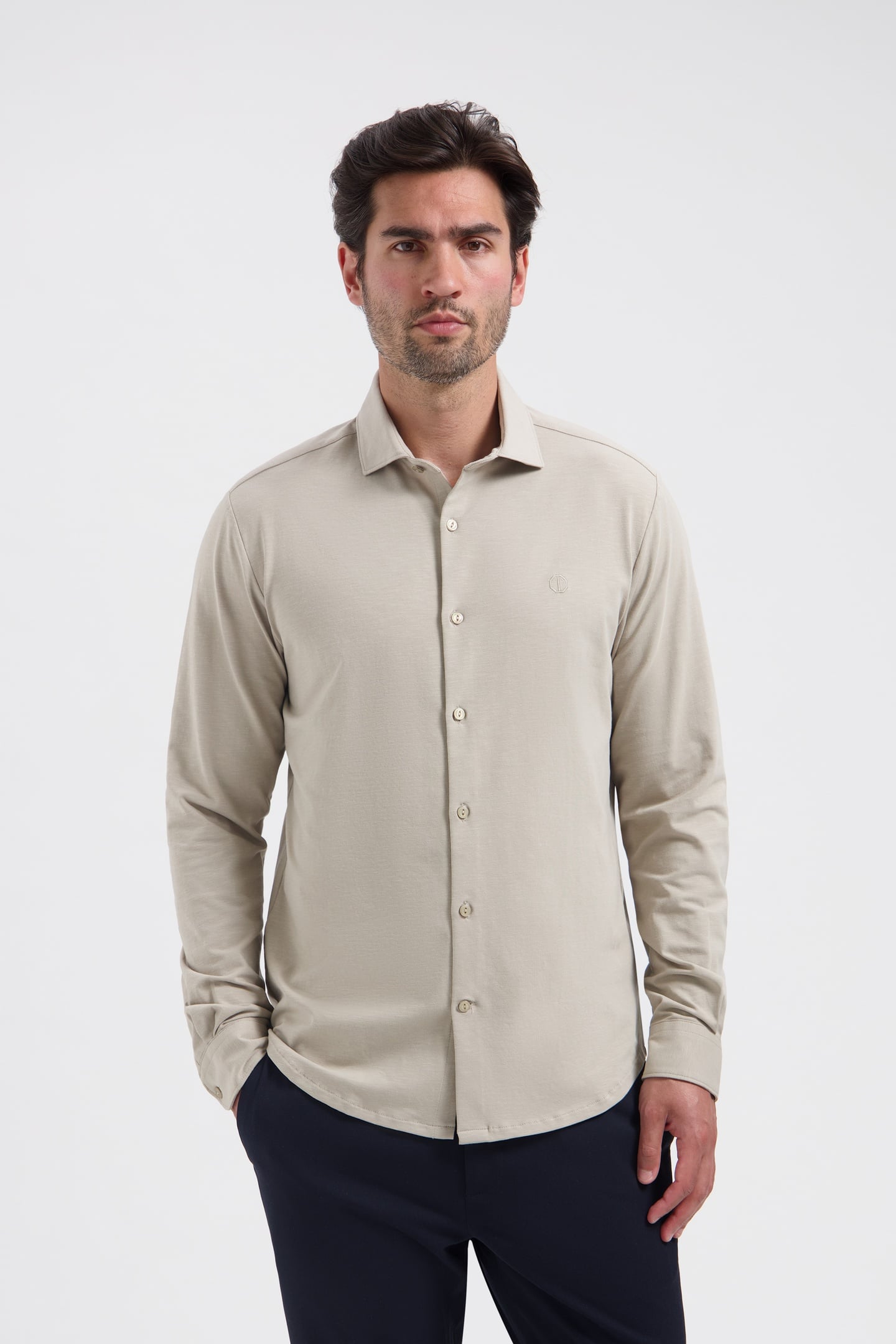 DS_BORIS SHIRT VINTAGE KHAKI VINTAGE KHAKI 1