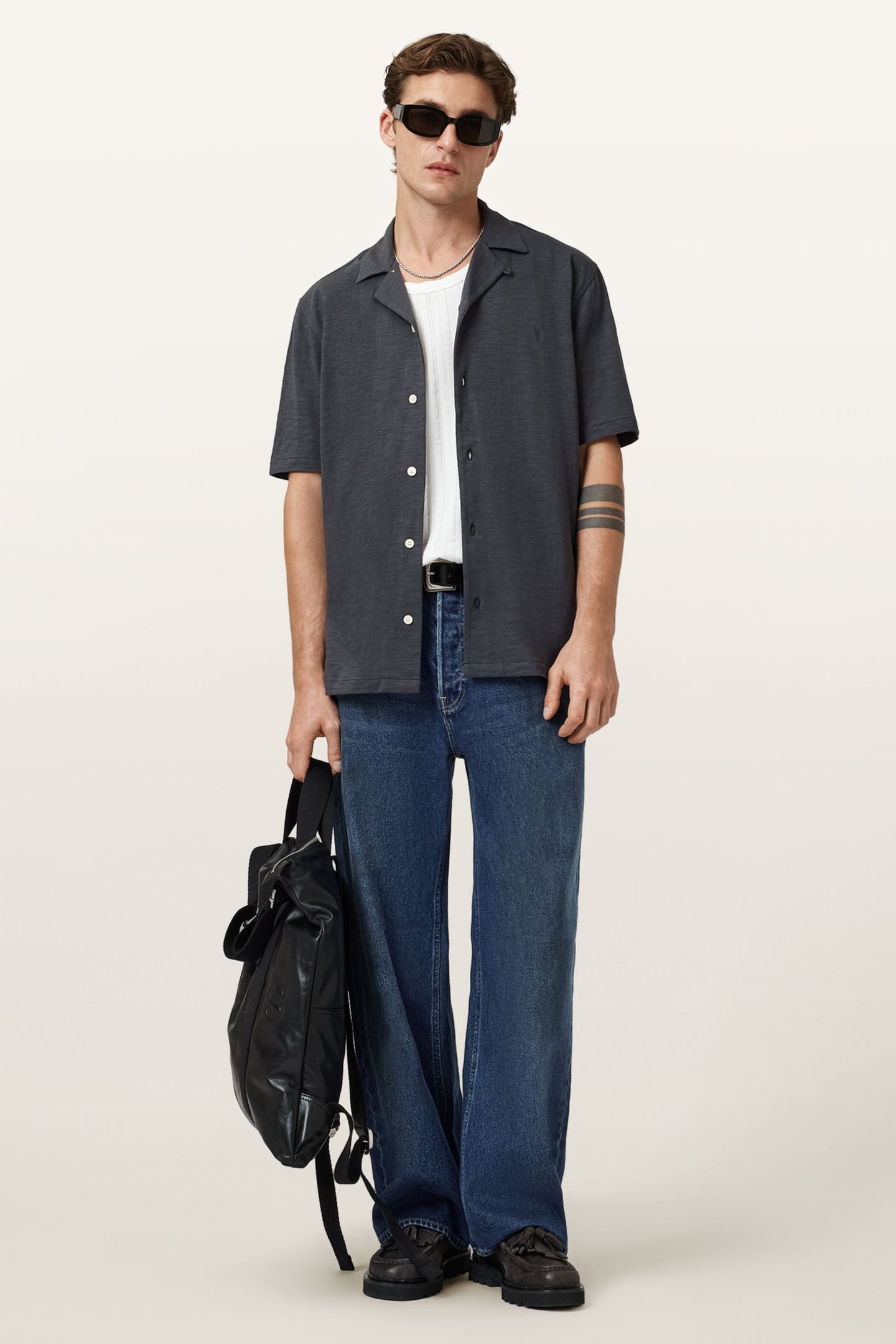 ROBSON SS SHIRT PHANTOM BLUE 5