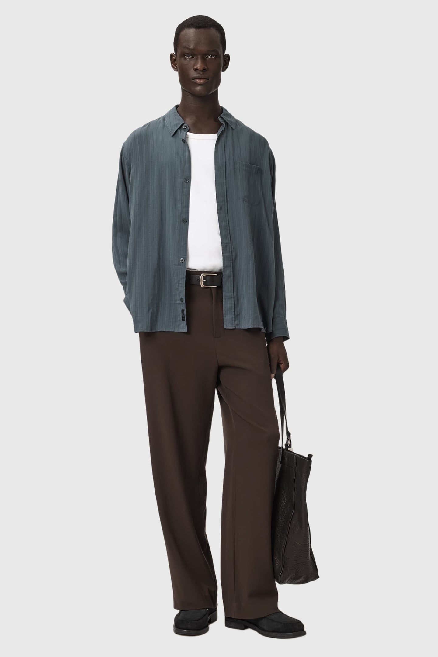 CARLYLE LS SHIRT CANIS GREY 5