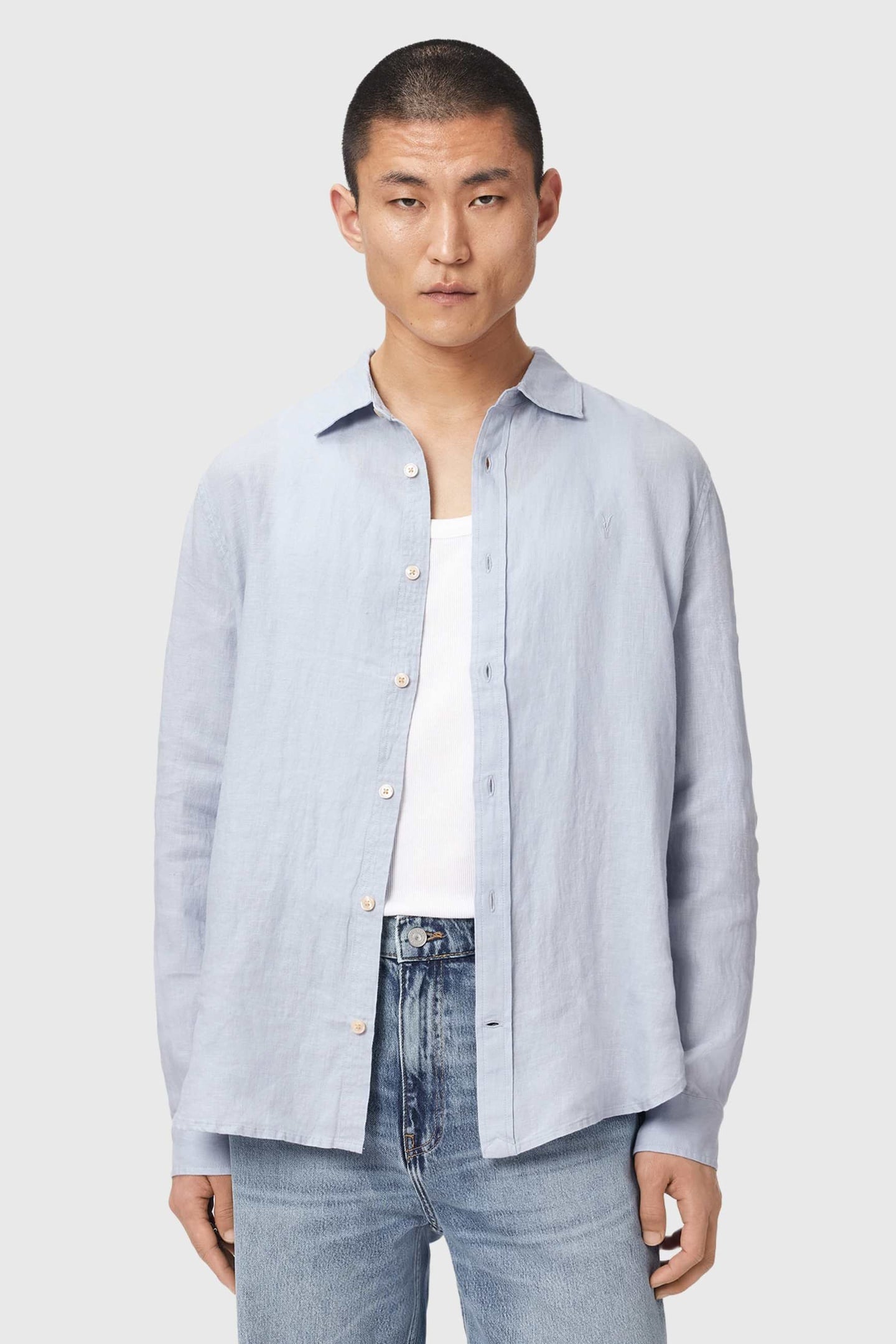 LOOM LS SHIRT VILLA BLUE 6