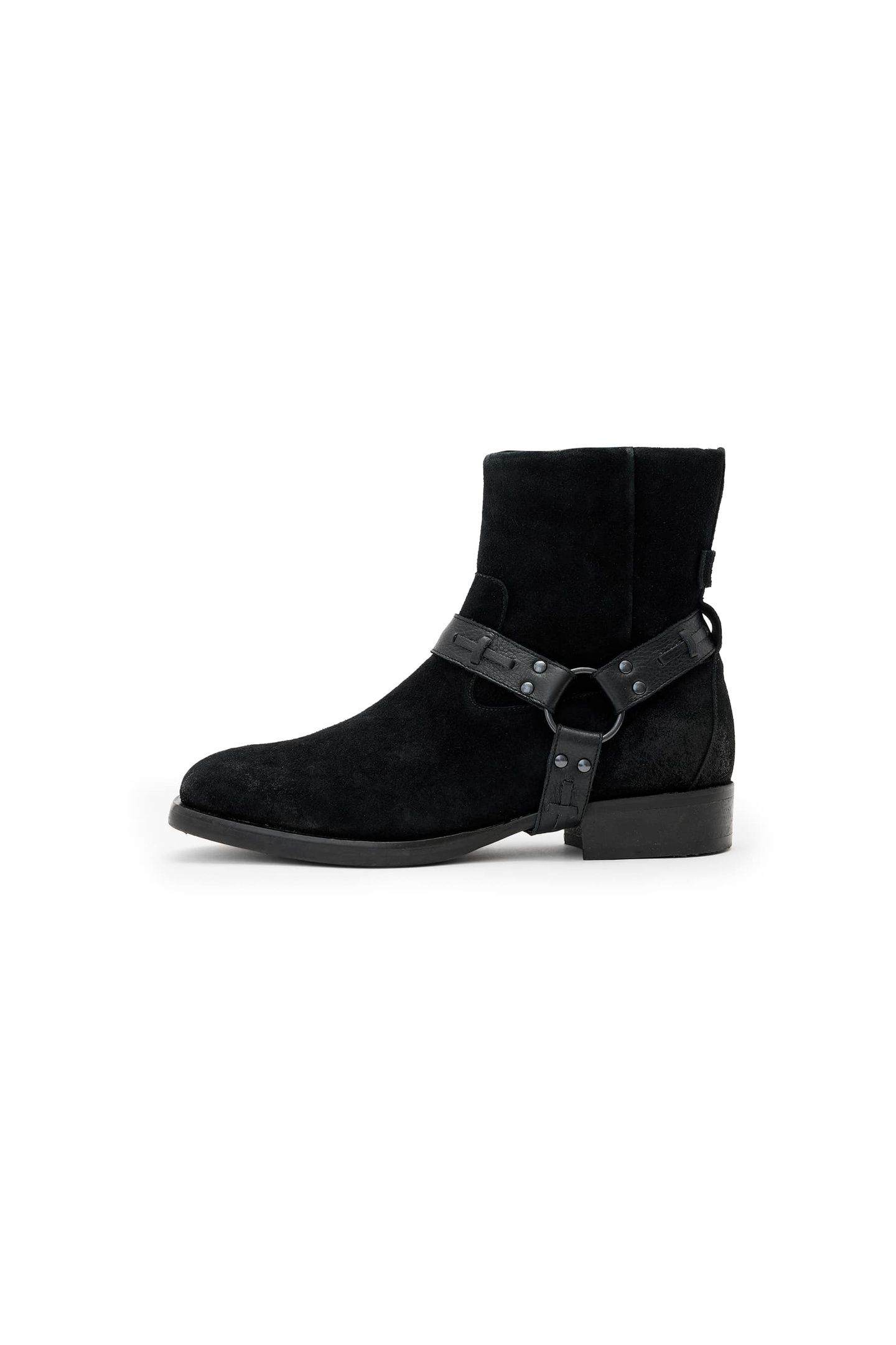MILTON HARNESS BOOT BLACK 1