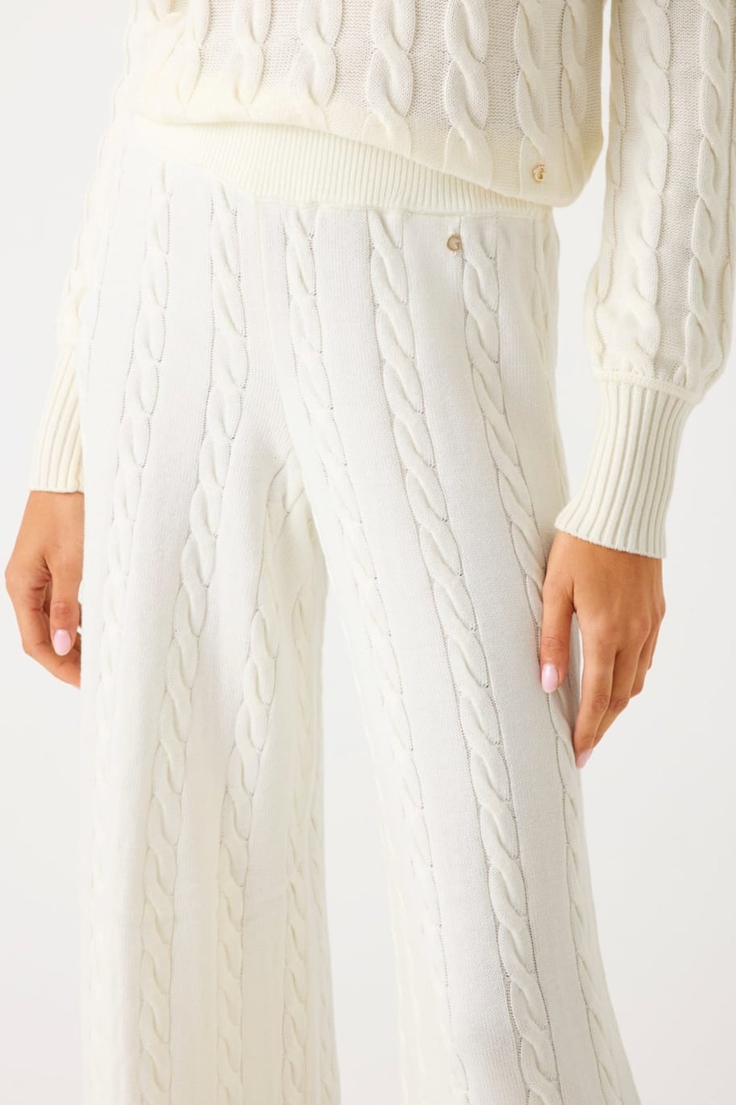 GEMMA SWTR PANT CREAM WHITE 5