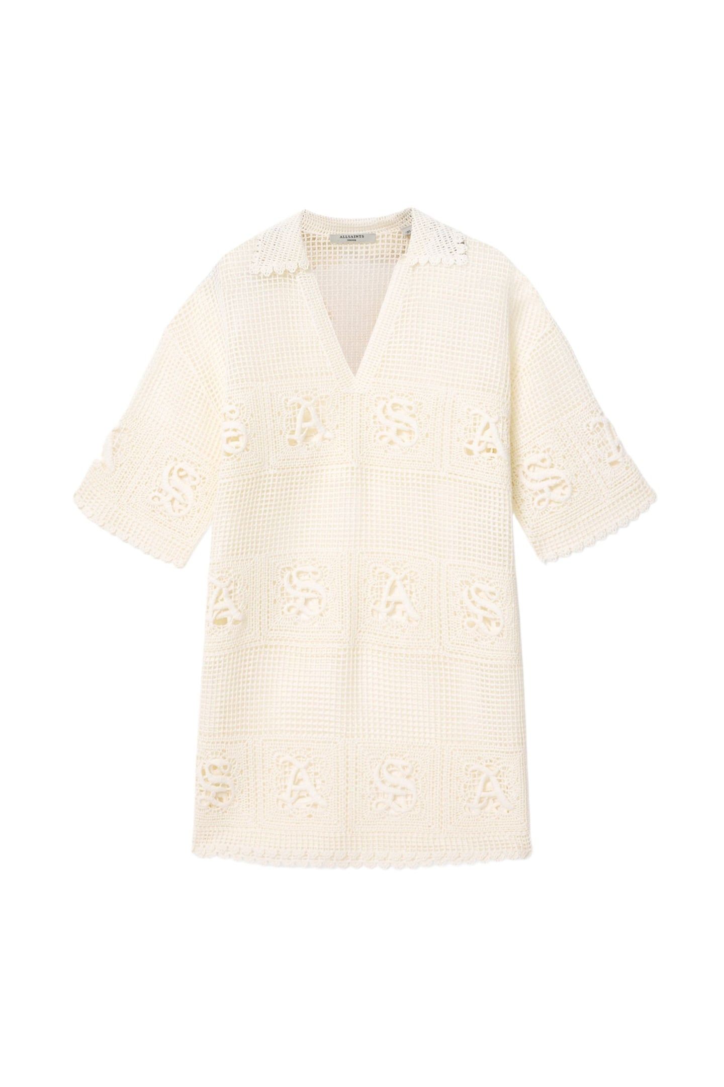 KYRA MINI DRESS CHALK WHITE 5