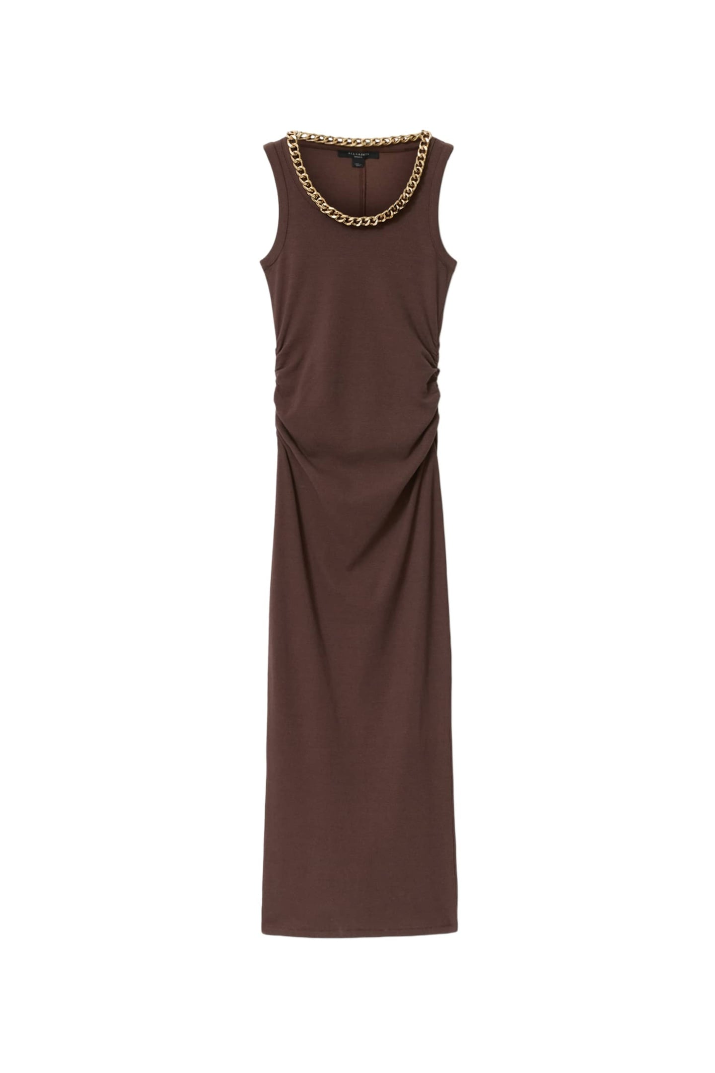 LUCY DRESS BITTER BROWN 5