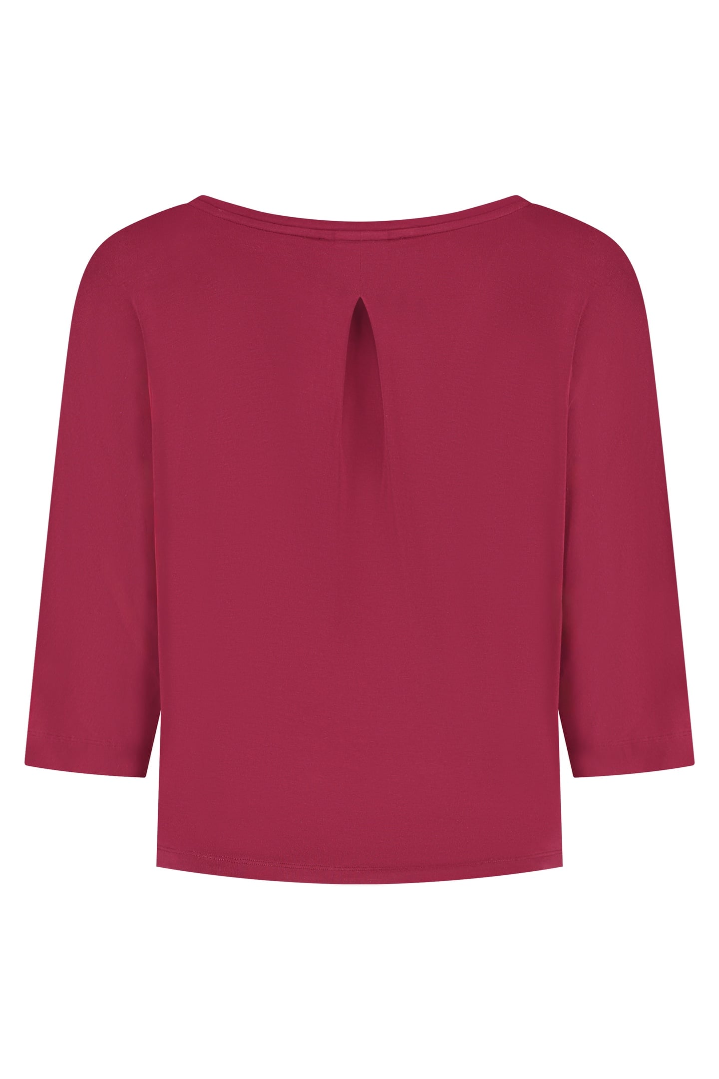 LESLIE TOP CRIMSON RED 2