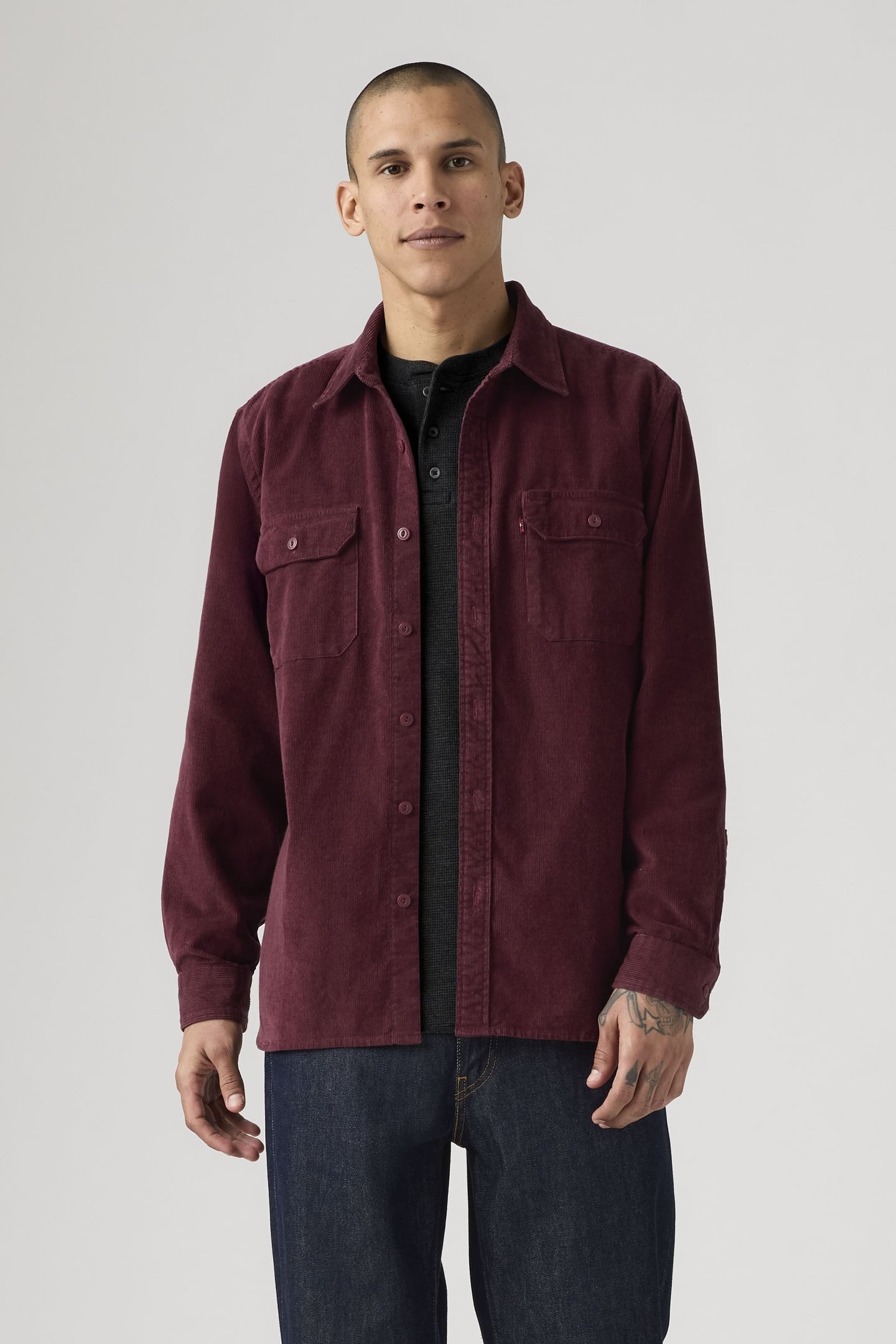 JACKSON WORKER CORDUROY OVERSHIRT 1