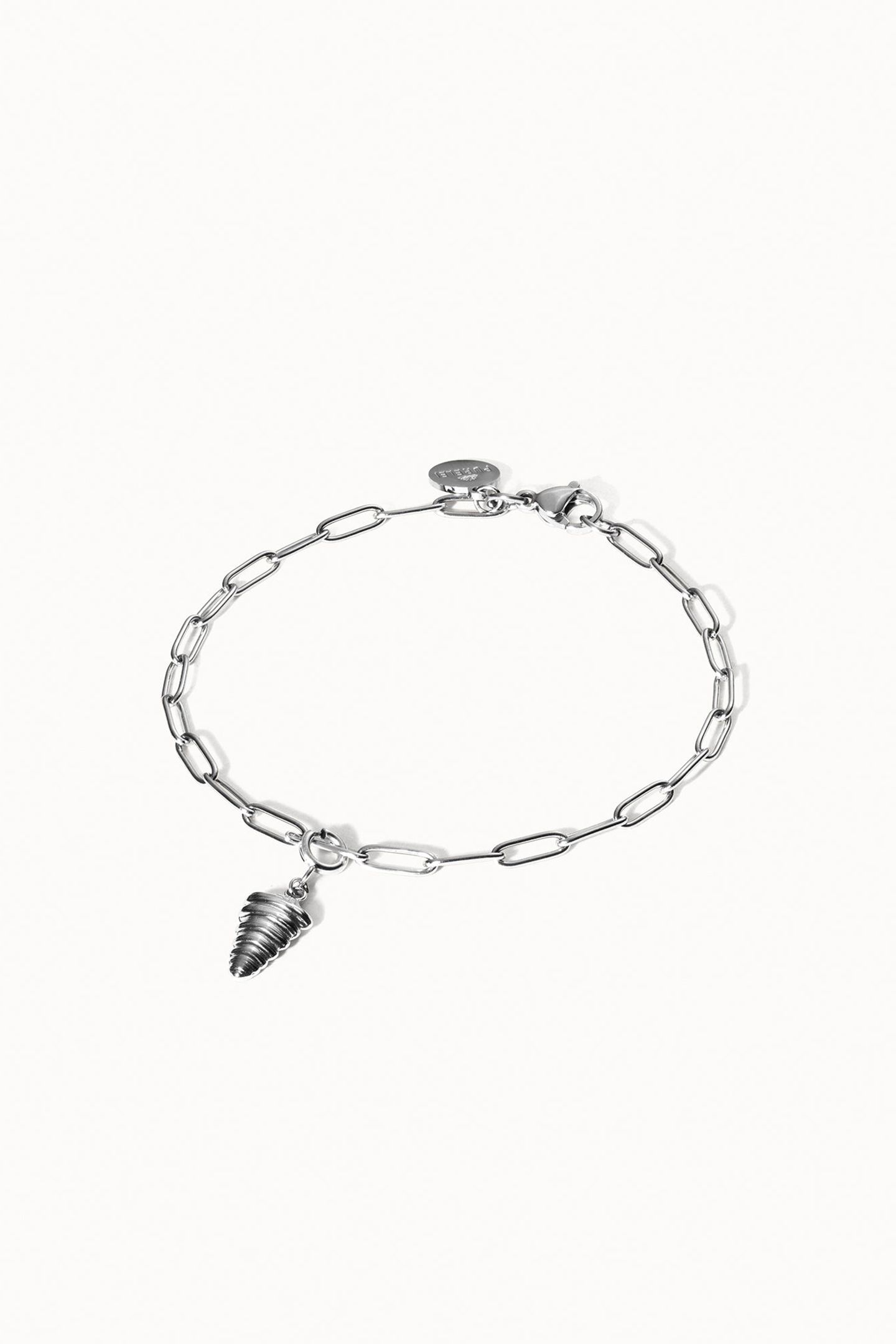 FLEX SCHNECKENMUSCHEL CHARM SILVER 2