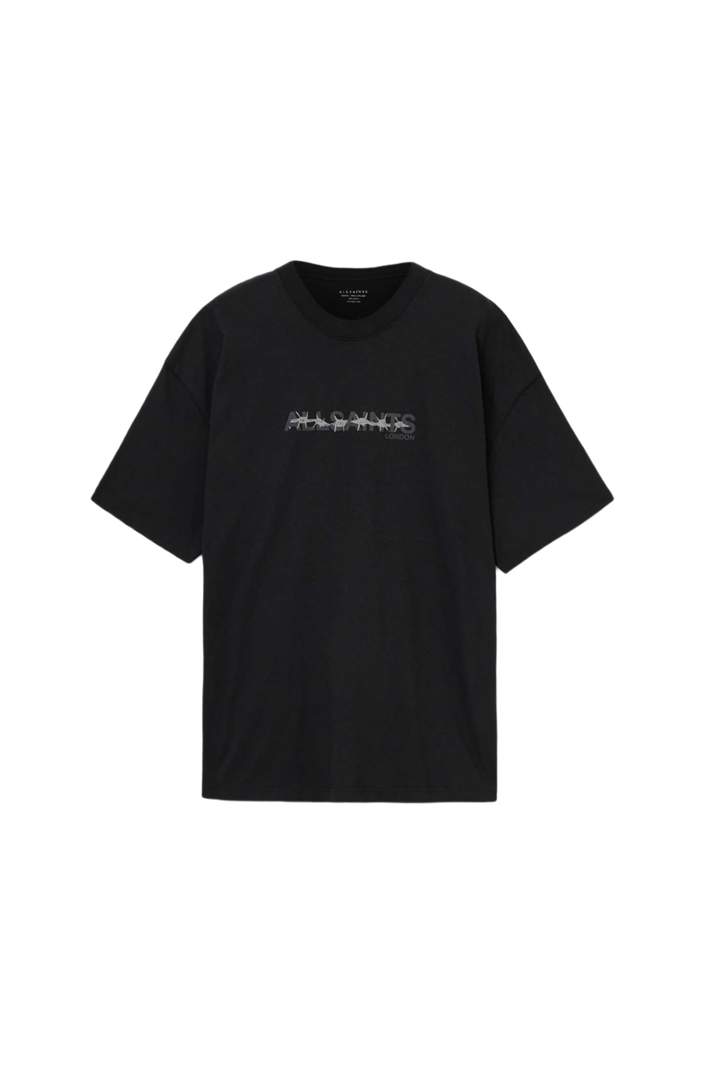 DETERENT SS CREW WASHED BLACK 4