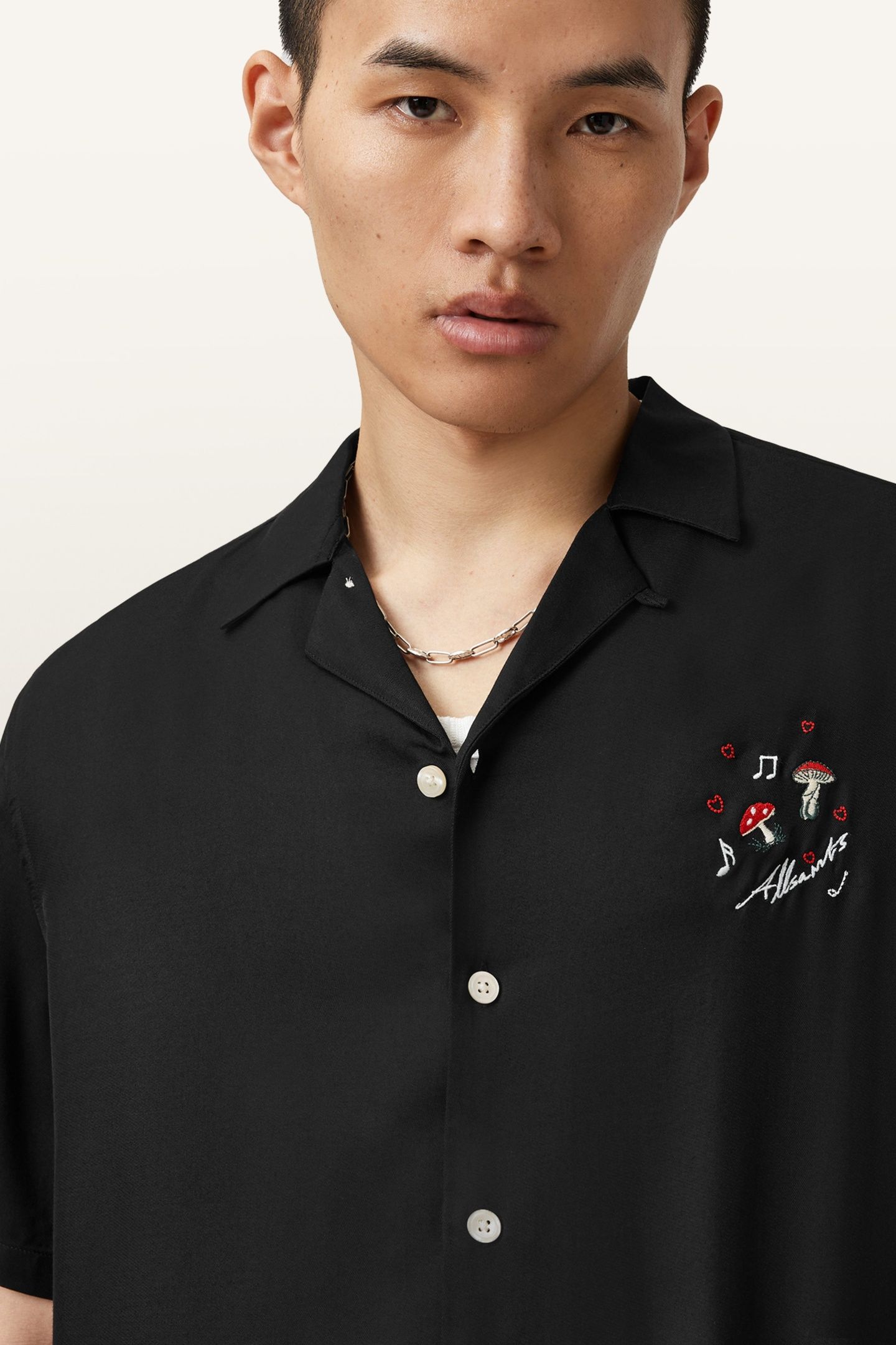FUNGI SS SHIRT JET BLACK 6