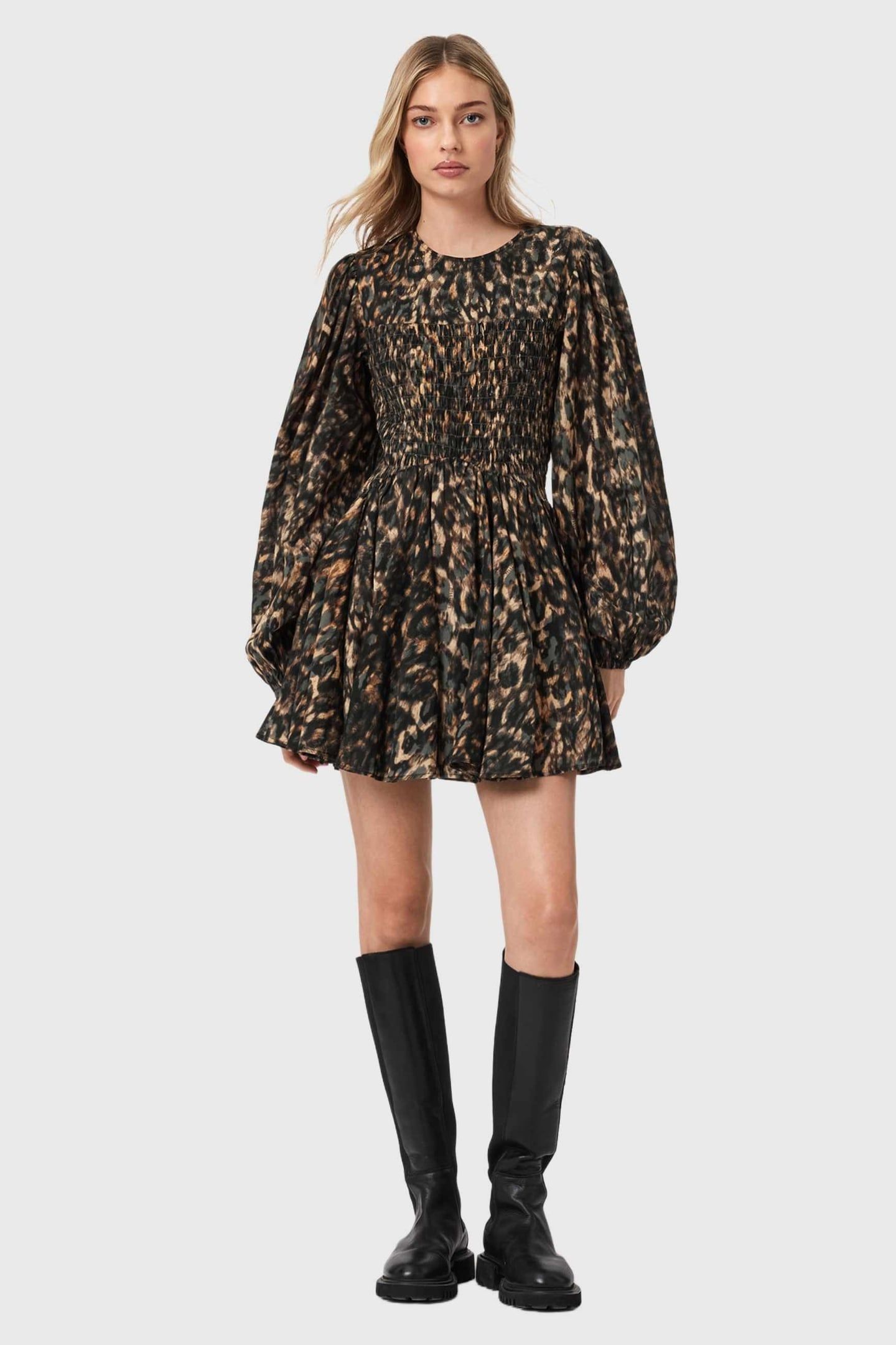 CHIA DRESS PROWL GOLDEN BROWN 1