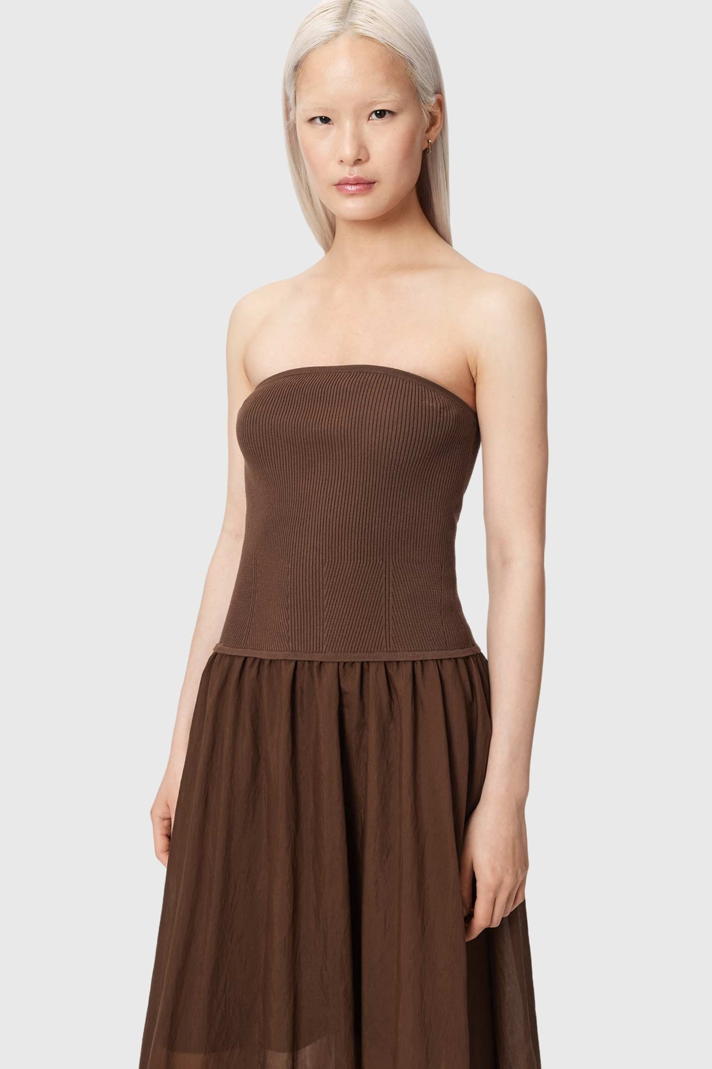 TEGAN DRESS PENNY BROWN 1
