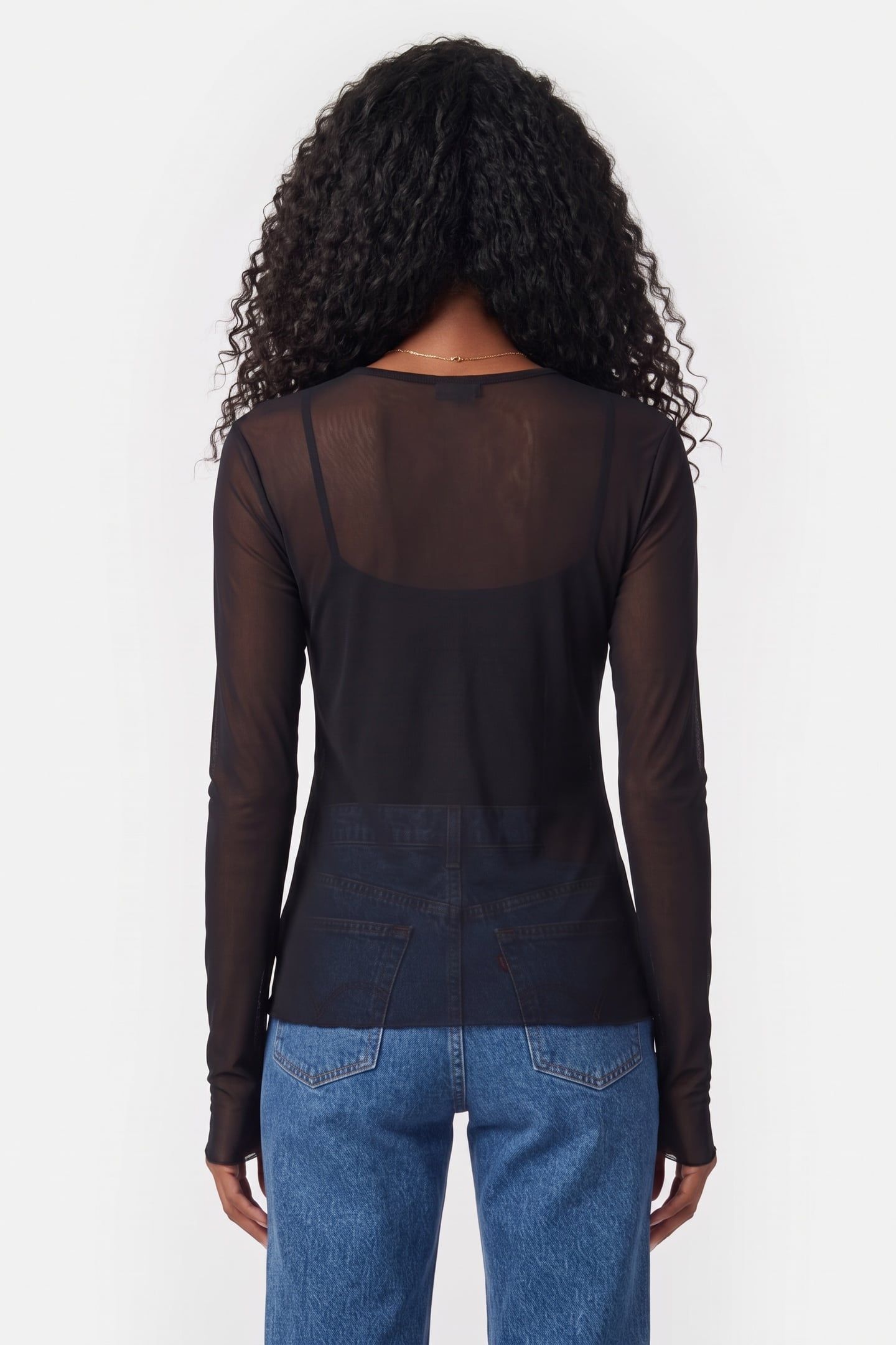 MILA SILK RIB LS BLACK 2