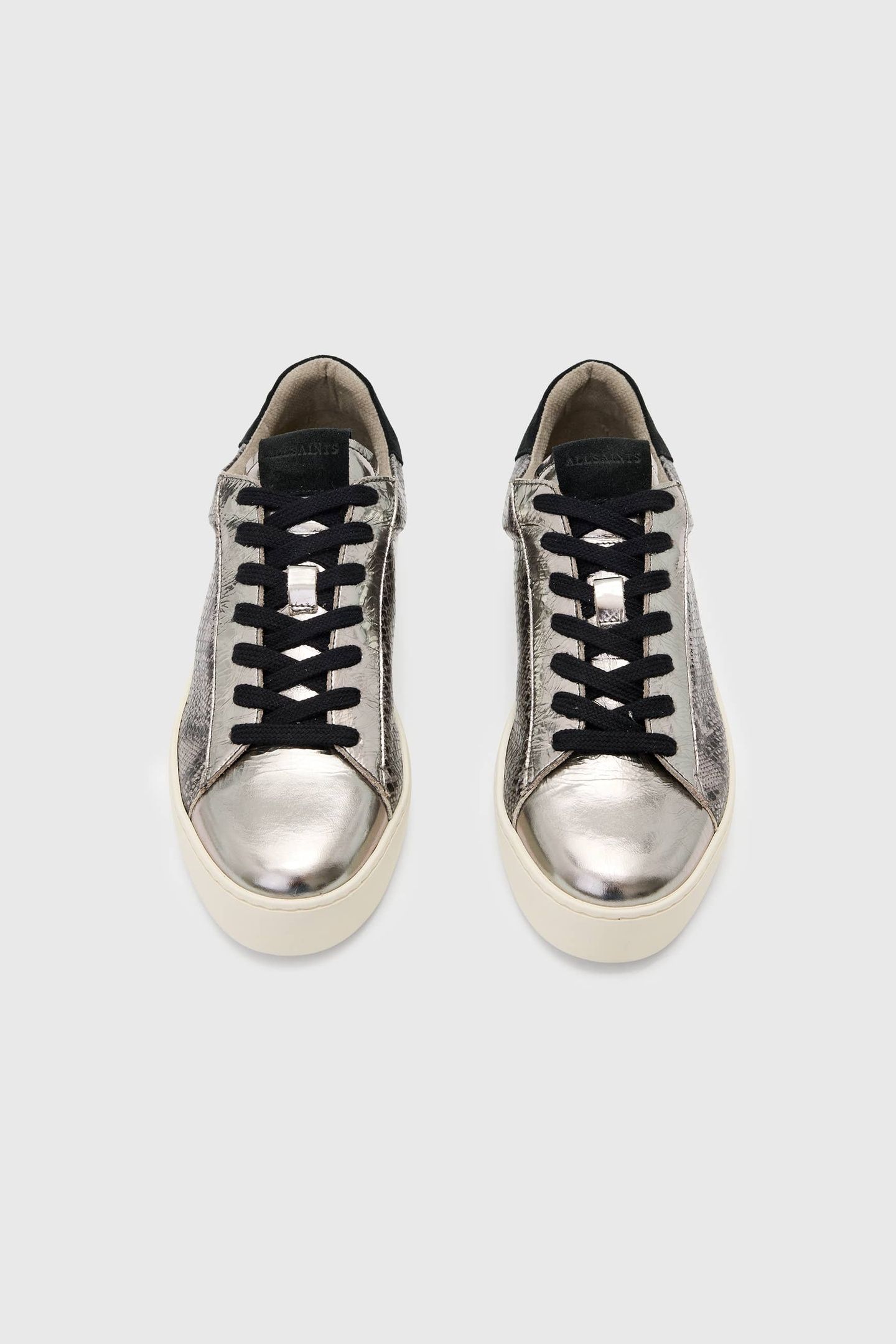 SHANA MET SNEAKER SILVER/BLACK 4