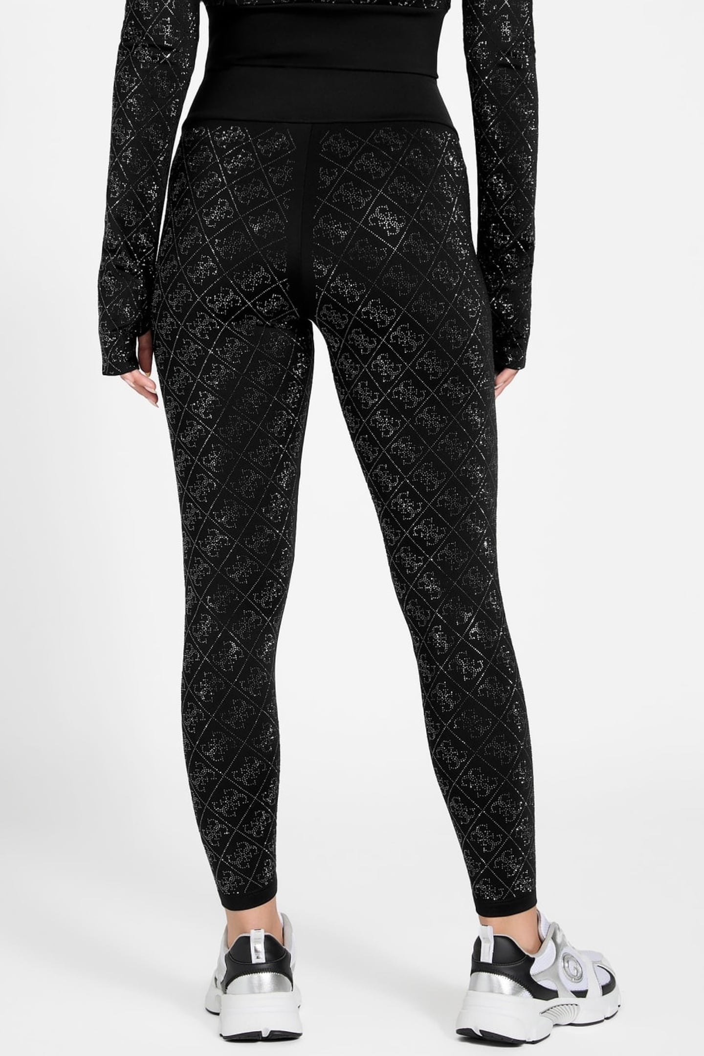 DEBBY LEGGINGS FULL JET BLACK A996 2