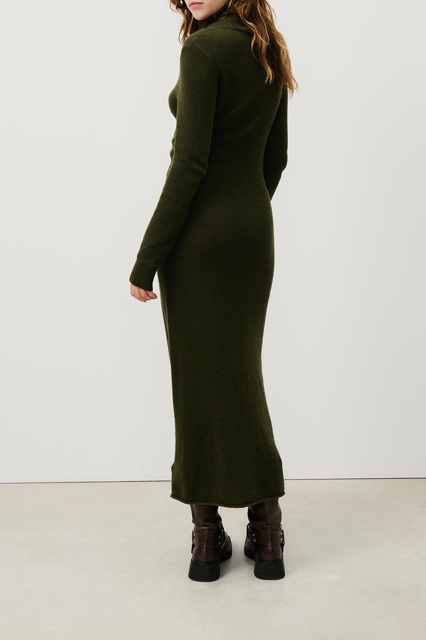 FALYDAY-B DRESS ALGUE CHINE NOIR 2