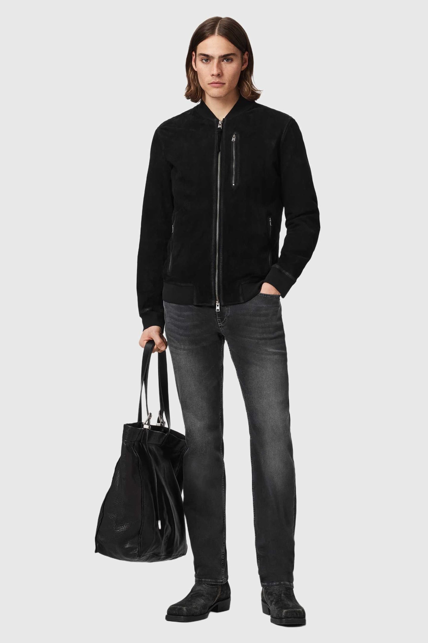 SID ULTRA JEAN GREY BLACK 6