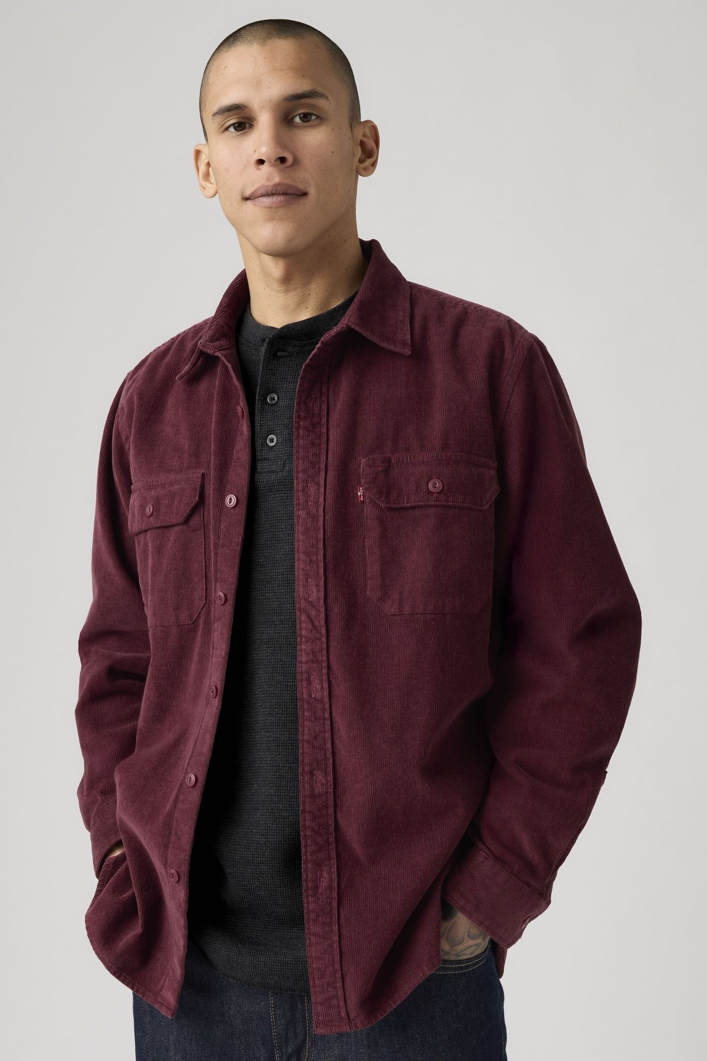 JACKSON WORKER CORDUROY OVERSHIRT 3