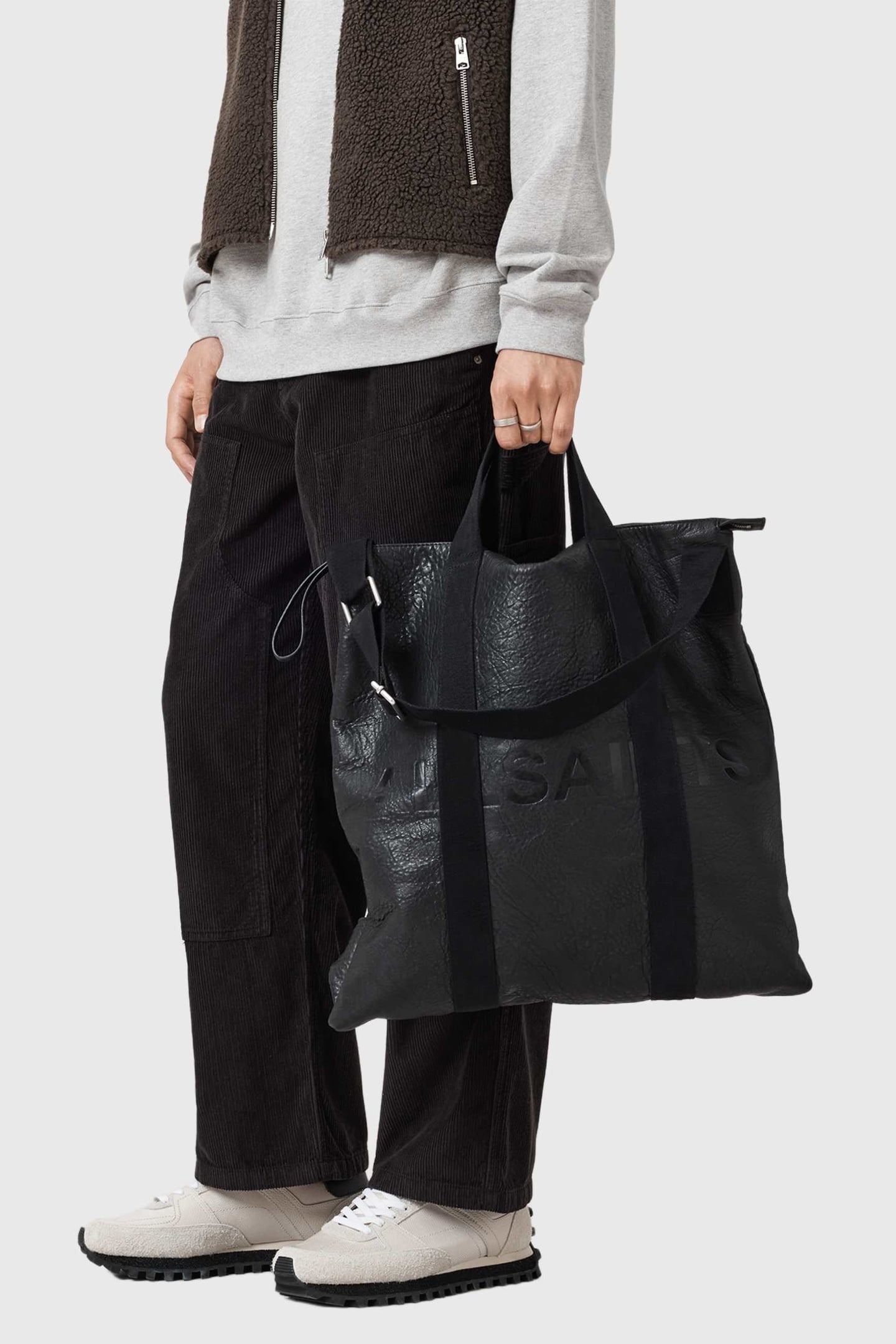 KEI LEATHER BACKPACK BLACK 4