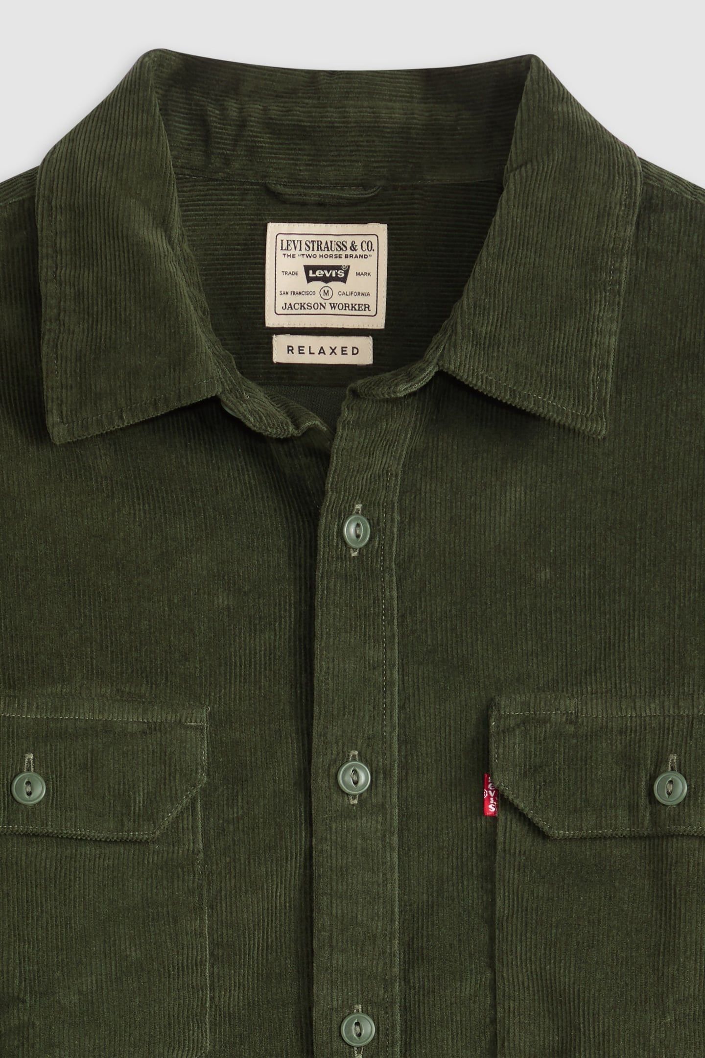 JACKSON WORKER CORDUROY OVERSHIRT 5
