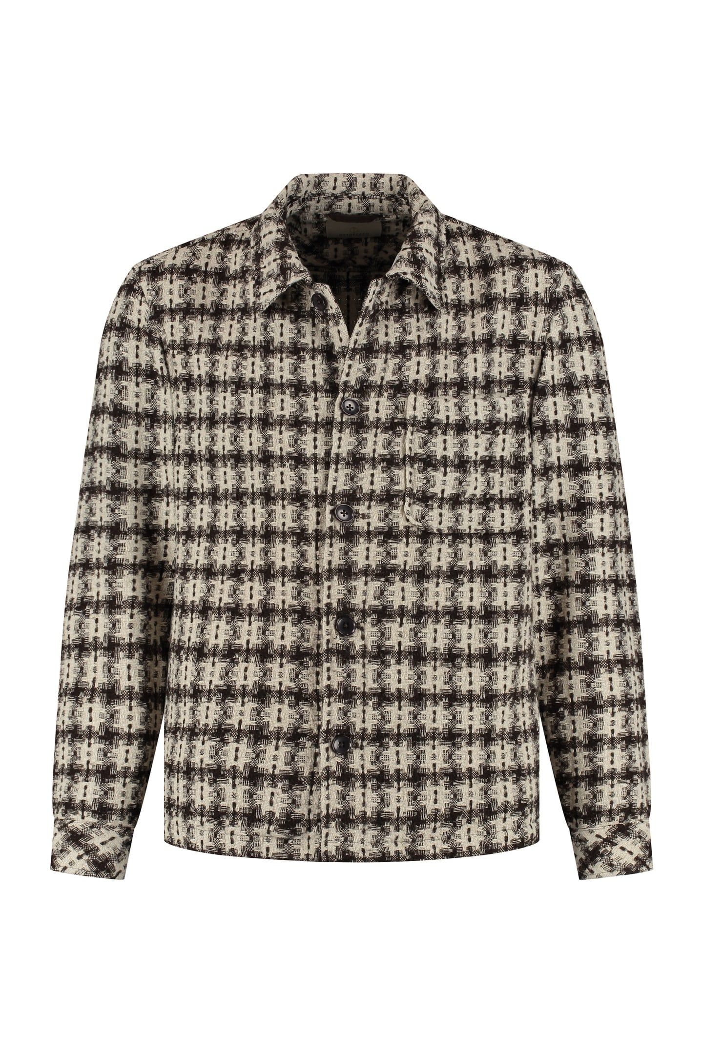 DS_LINO TC OVERSHIRT DK. BROWN DK. BROWN 4