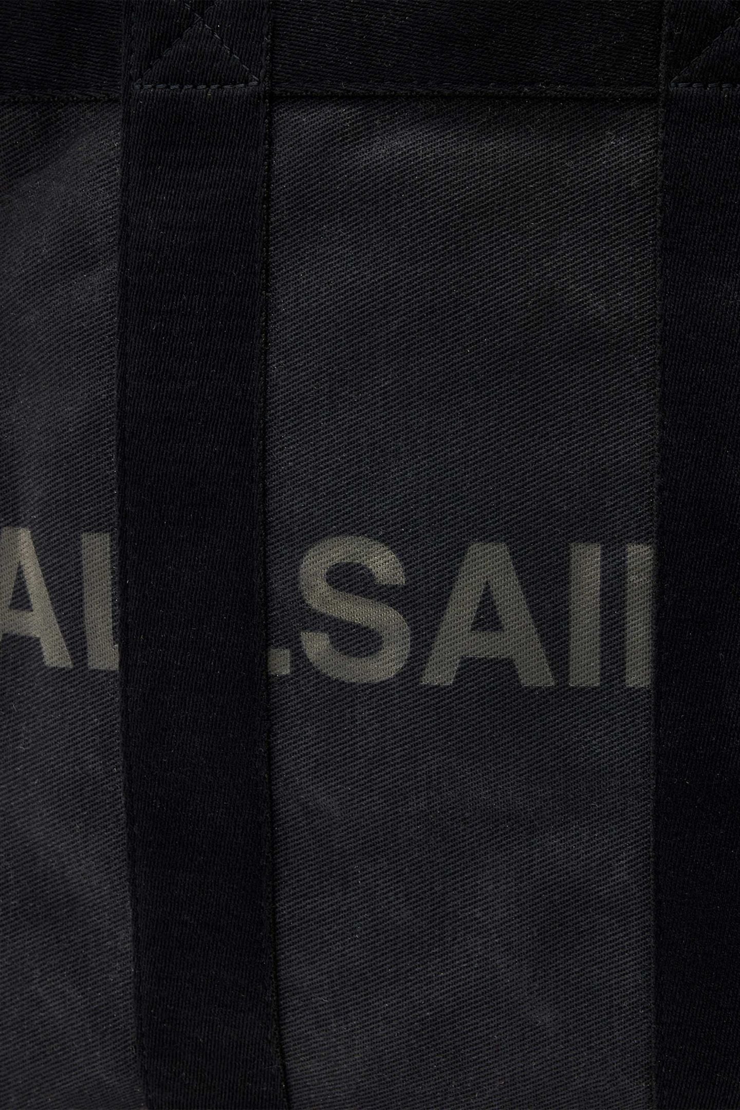 LAYO CANVAS TOTE WASHED BLACK 7