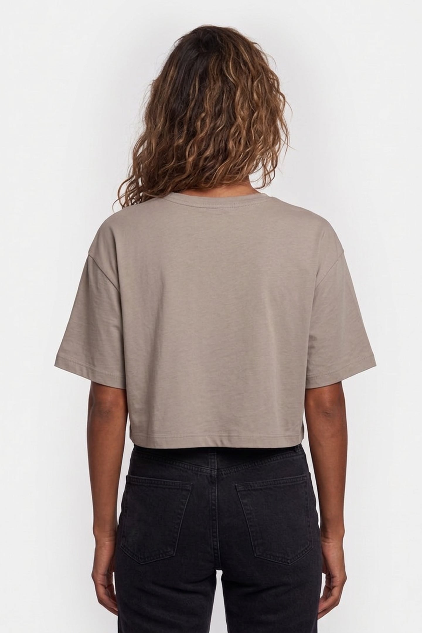 REEBA CROP T-SHIRT BEIGE 2