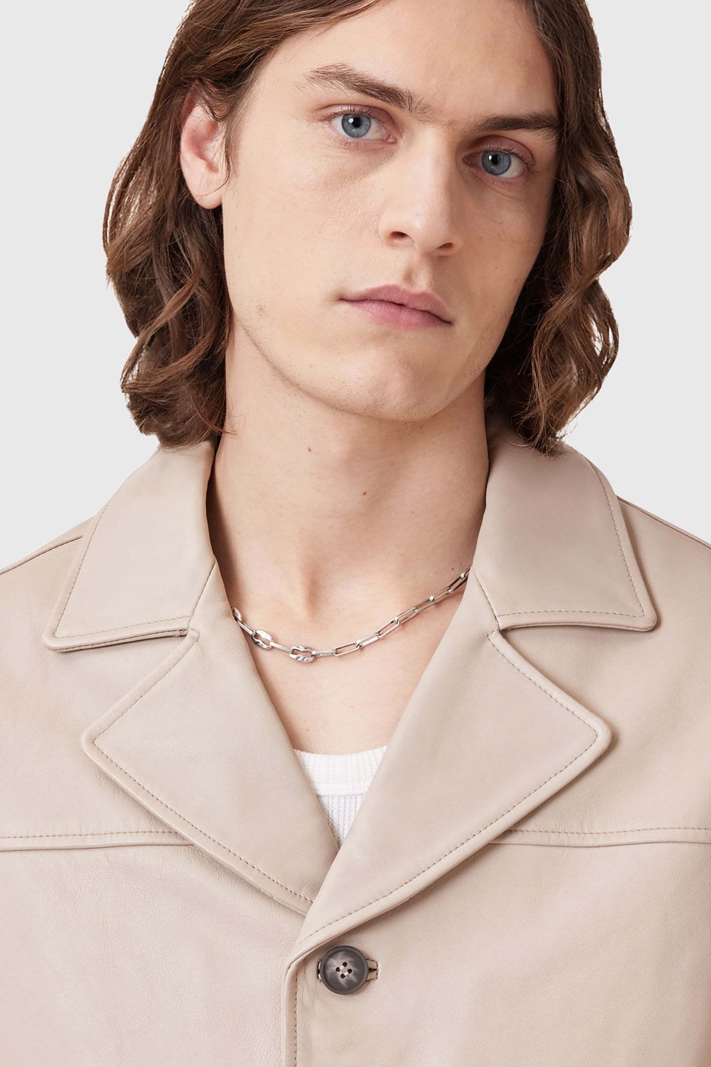 LUCA BLAZER PALE GREY 7