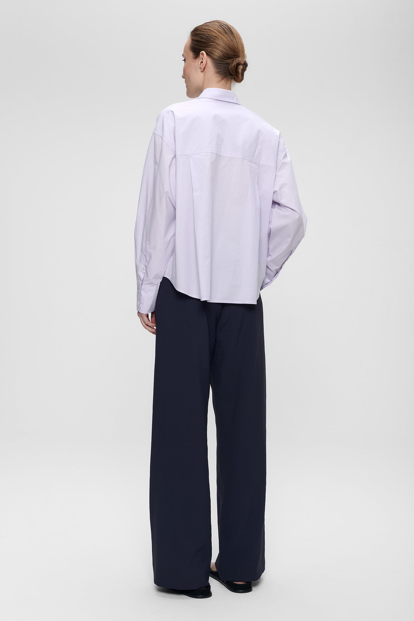 PAPER COTTON LONG SLEEVE SHIRT LUPINE 3