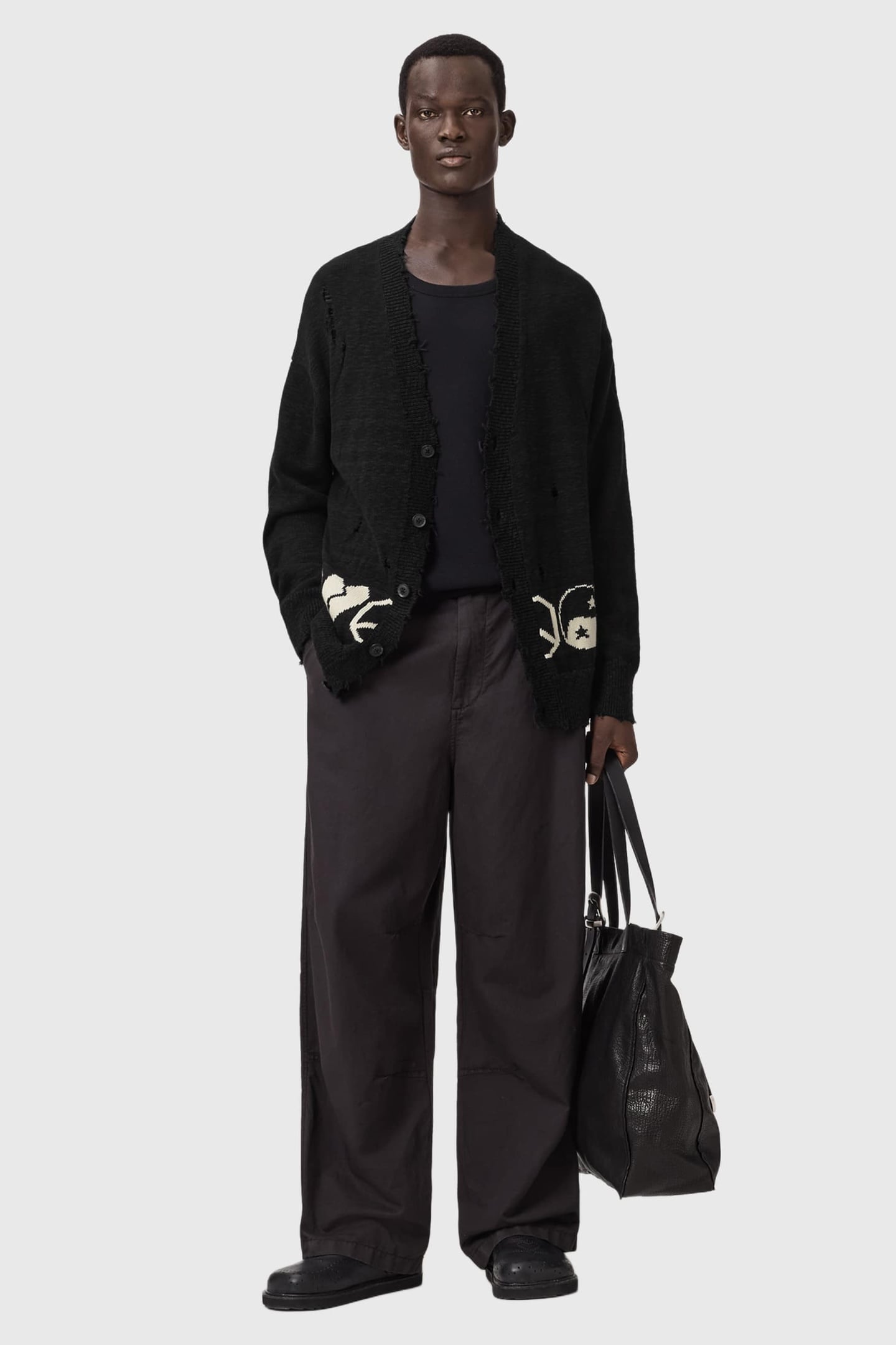 TABUA CARDIGAN BLACK 1