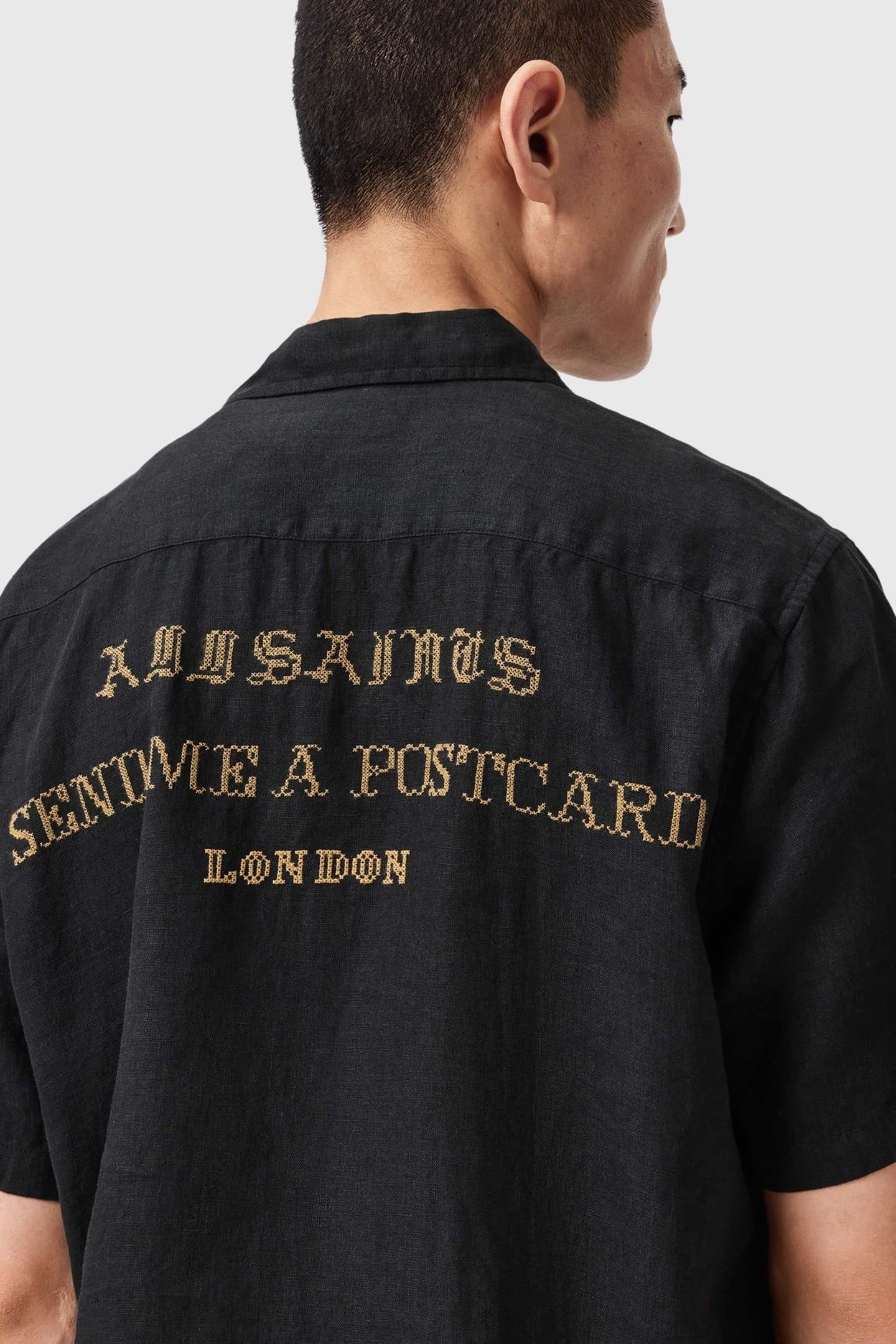 DUNLOE SS SHIRT JET BLACK 7