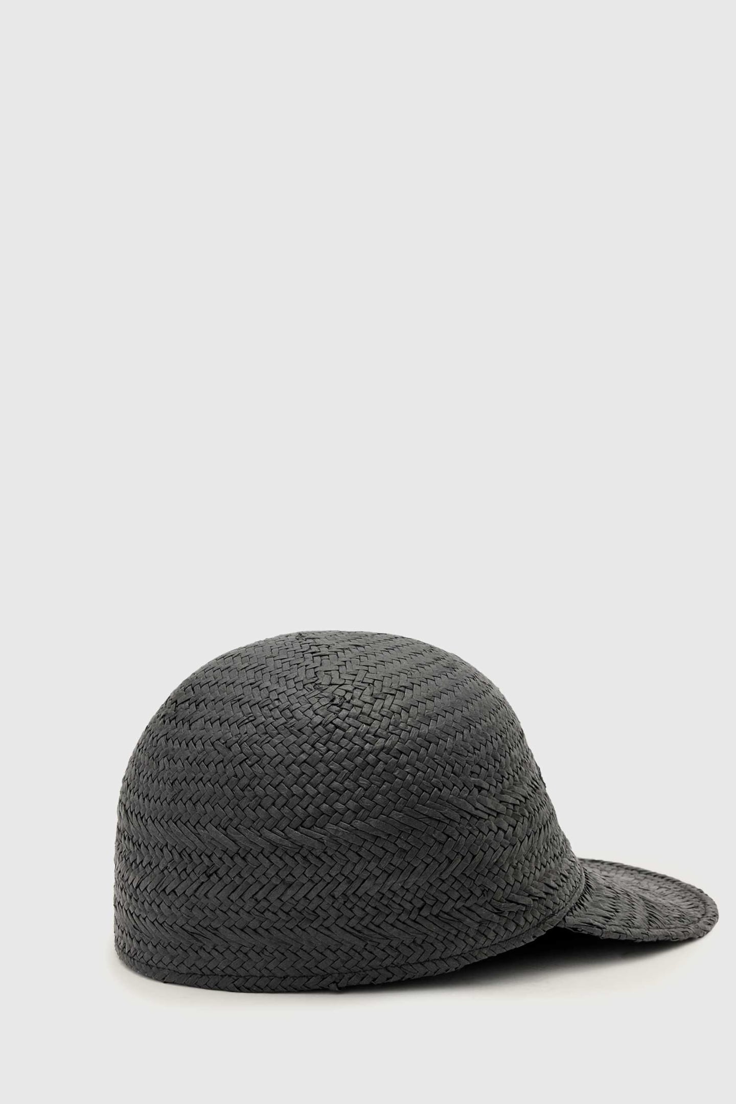 MILA STRAW BB CAP BLACK 2