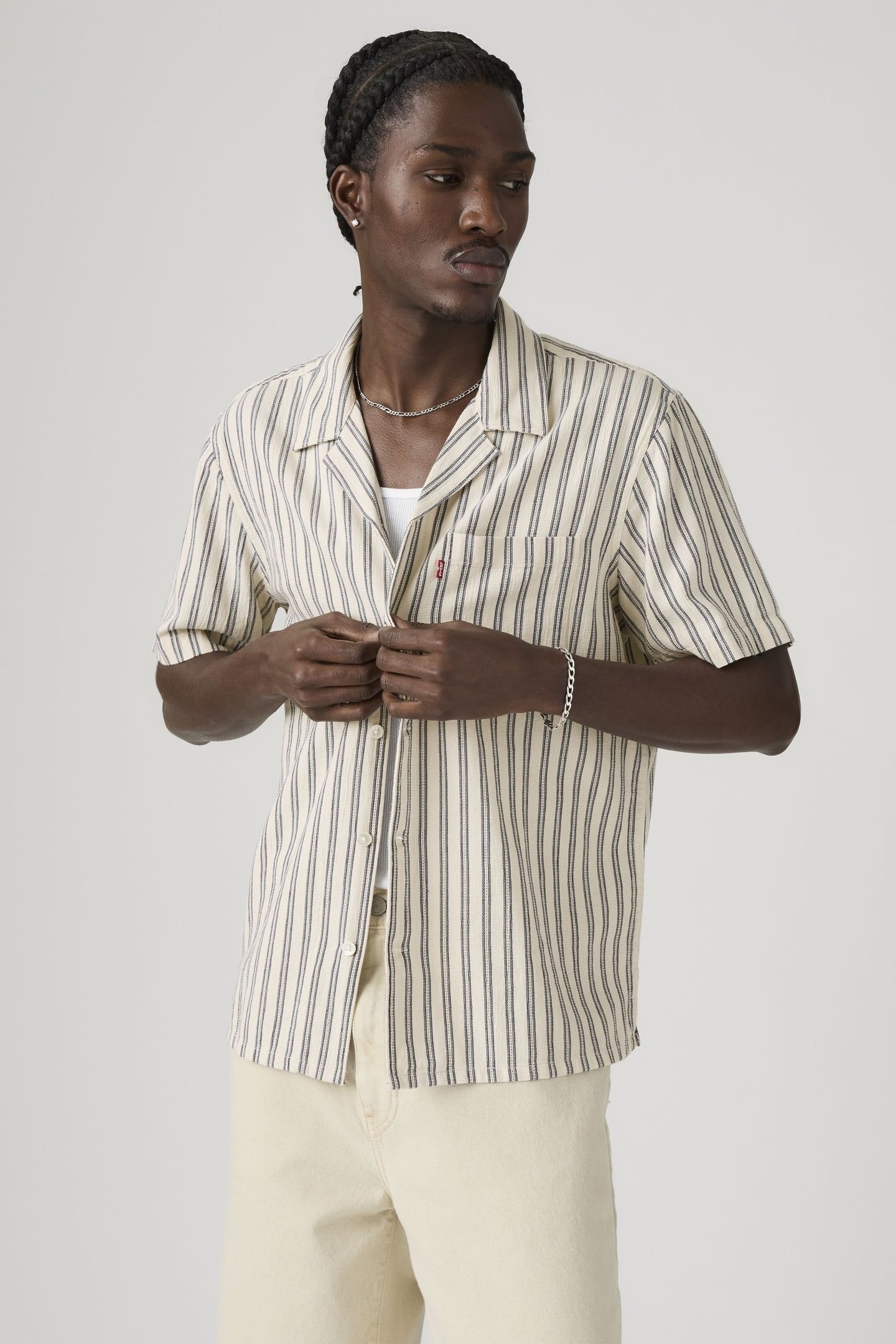 SHORT SLEEVE SUNSET STANDARD CAMP SHIRT 1