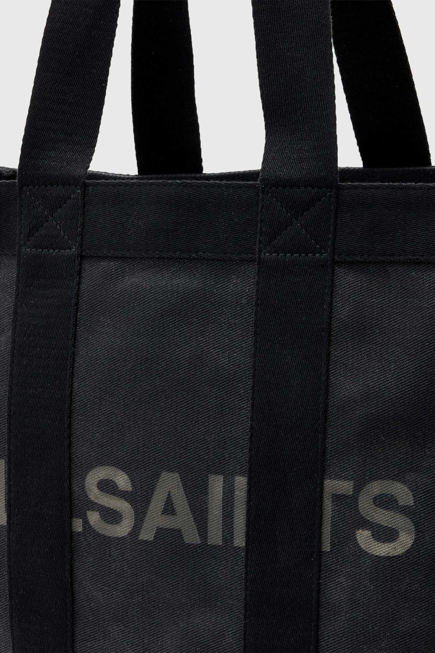 LAYO CANVAS TOTE WASHED BLACK 6