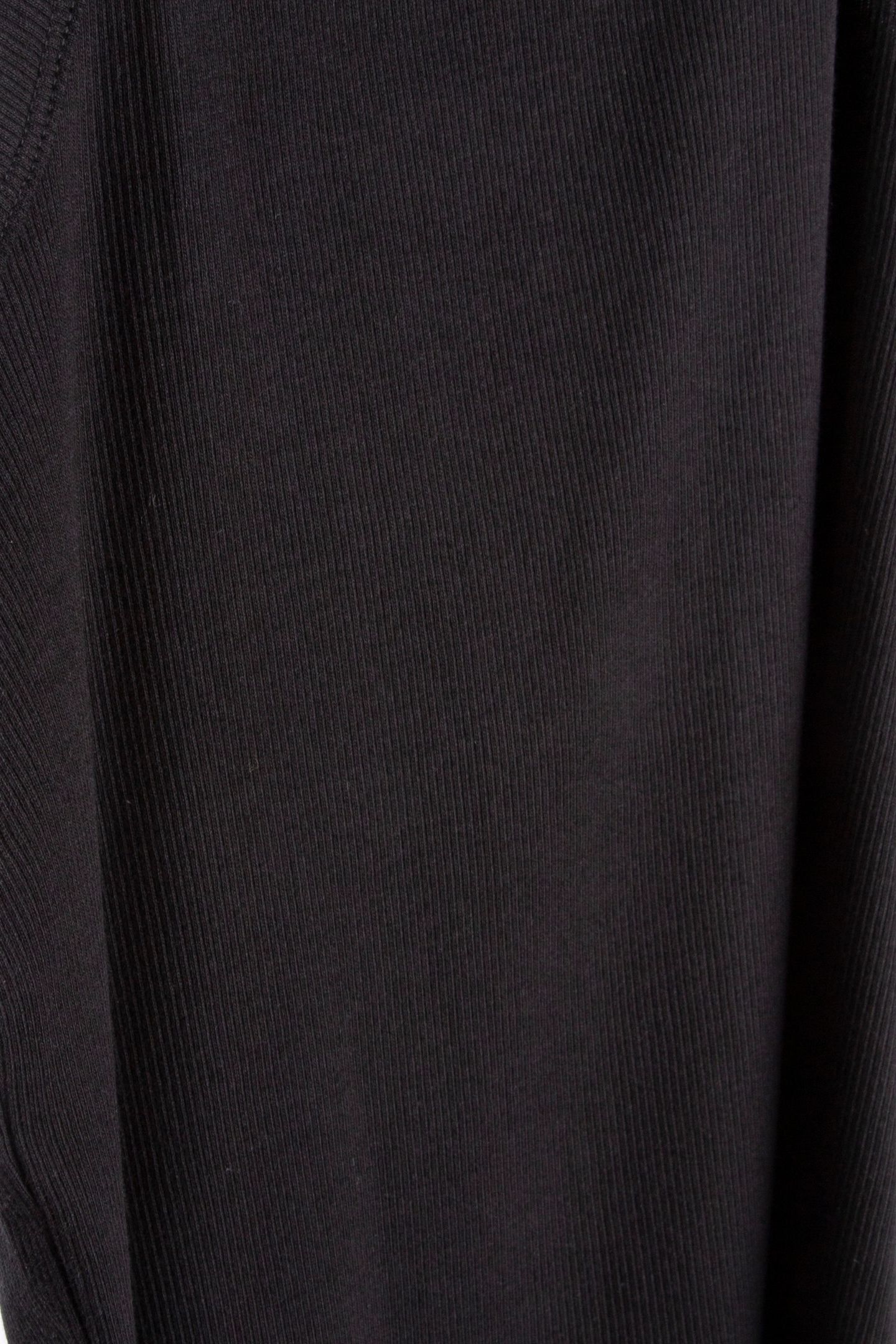 NADINE COTTON RIB TANK BLACK 4