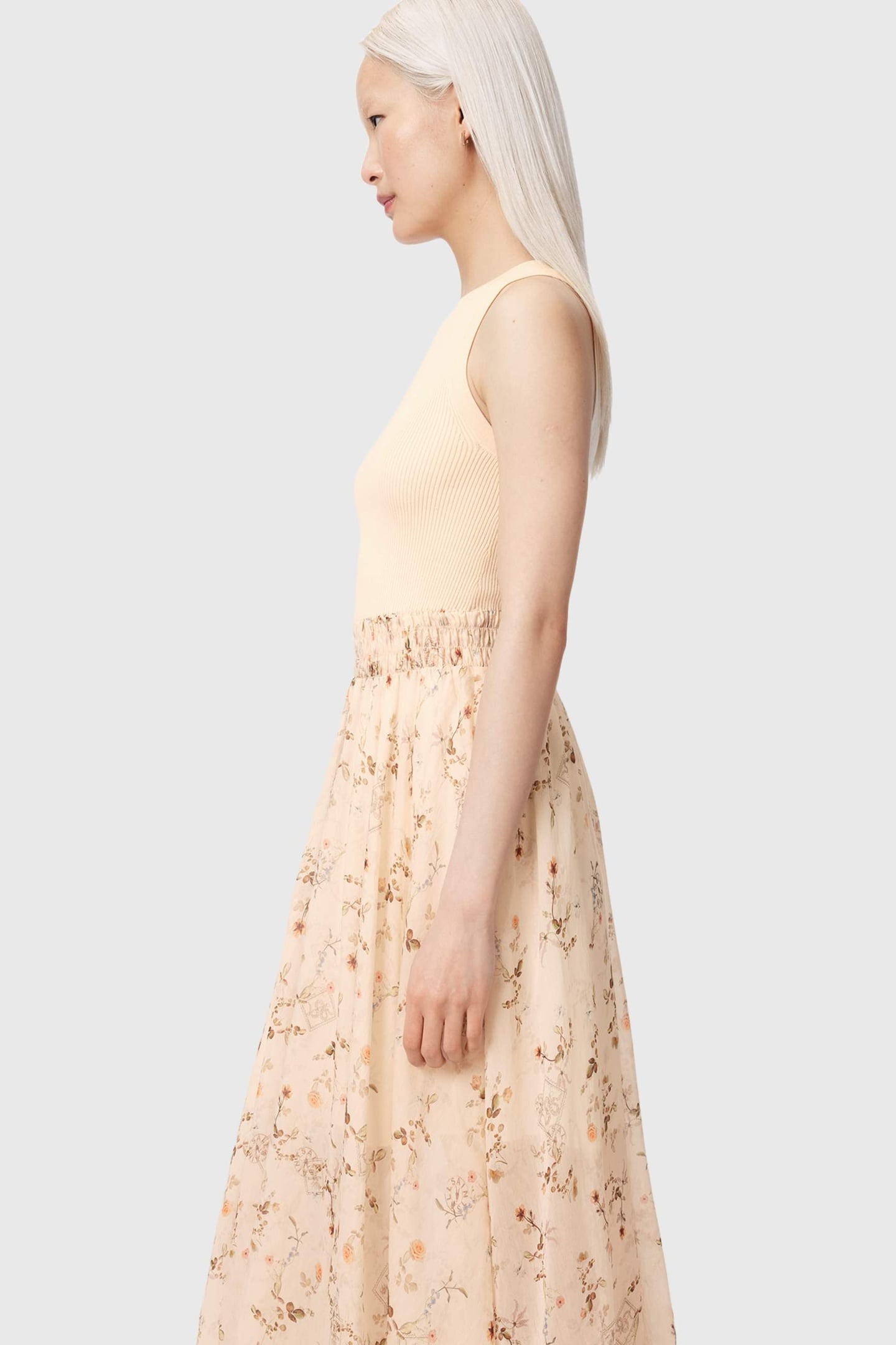 ZENIA DRESS CARMEL OFF WHITE 4