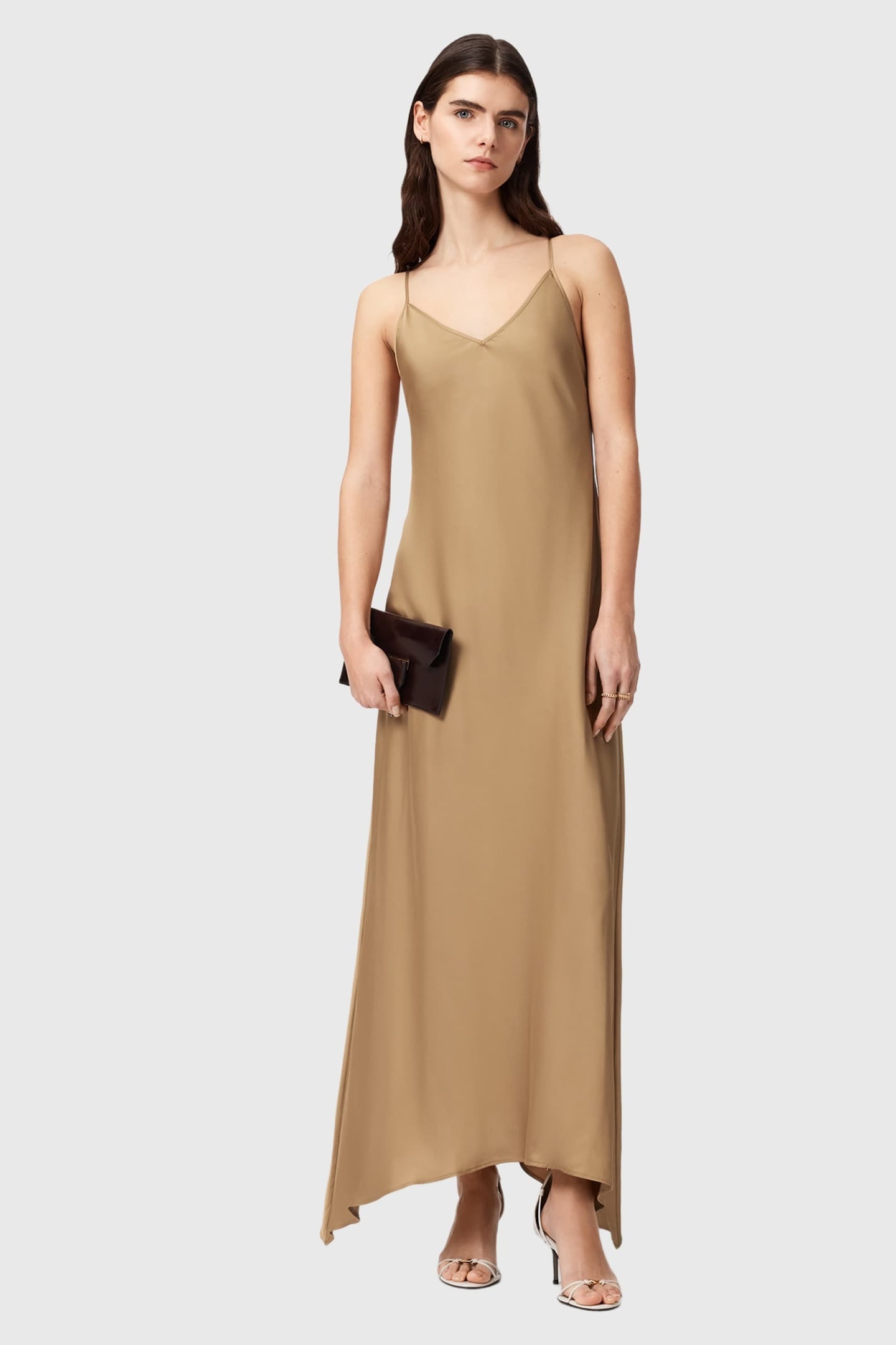 LEONA DRESS PINTO BROWN 1