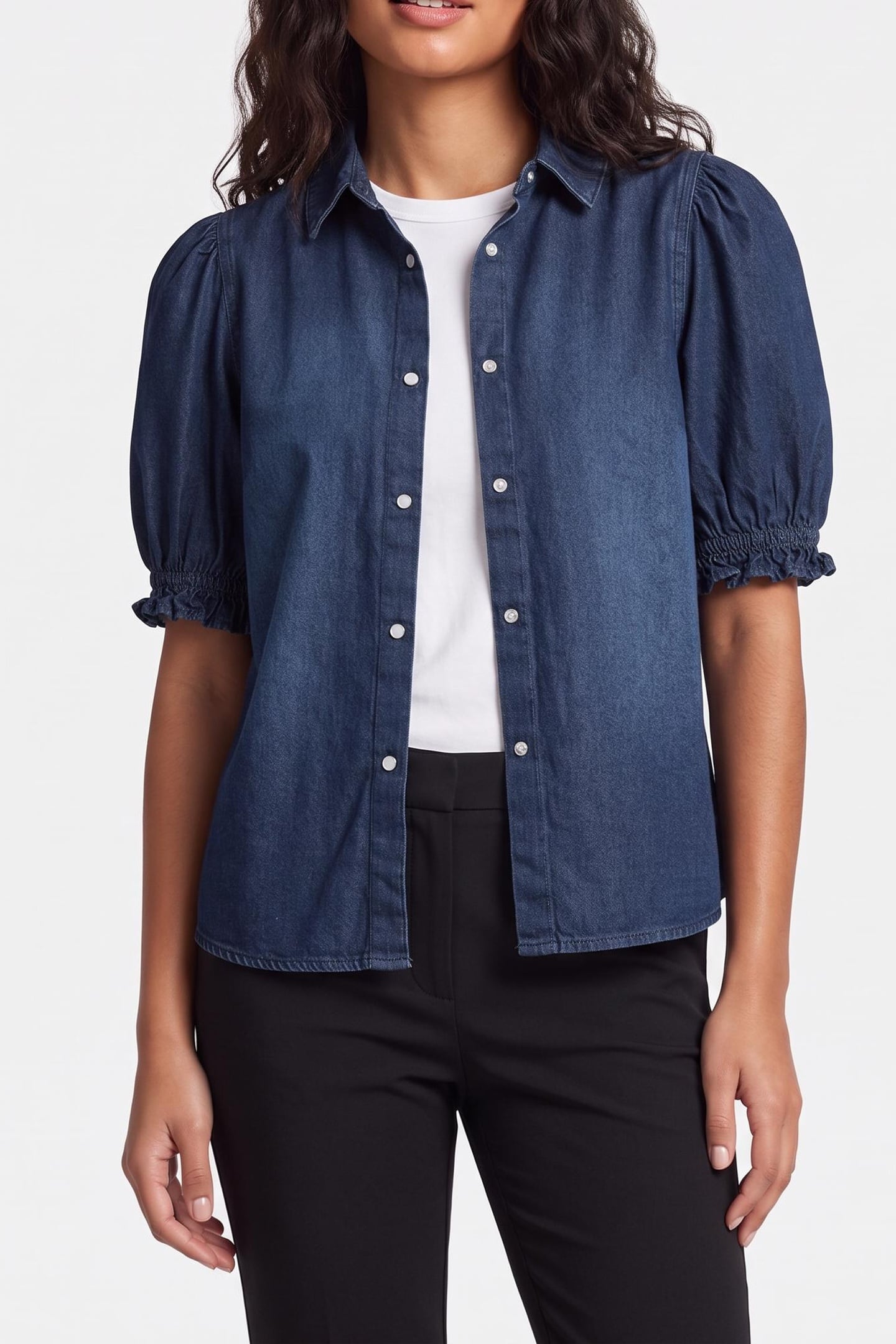 SHORT SLEEVES SHIRT BLUE 4