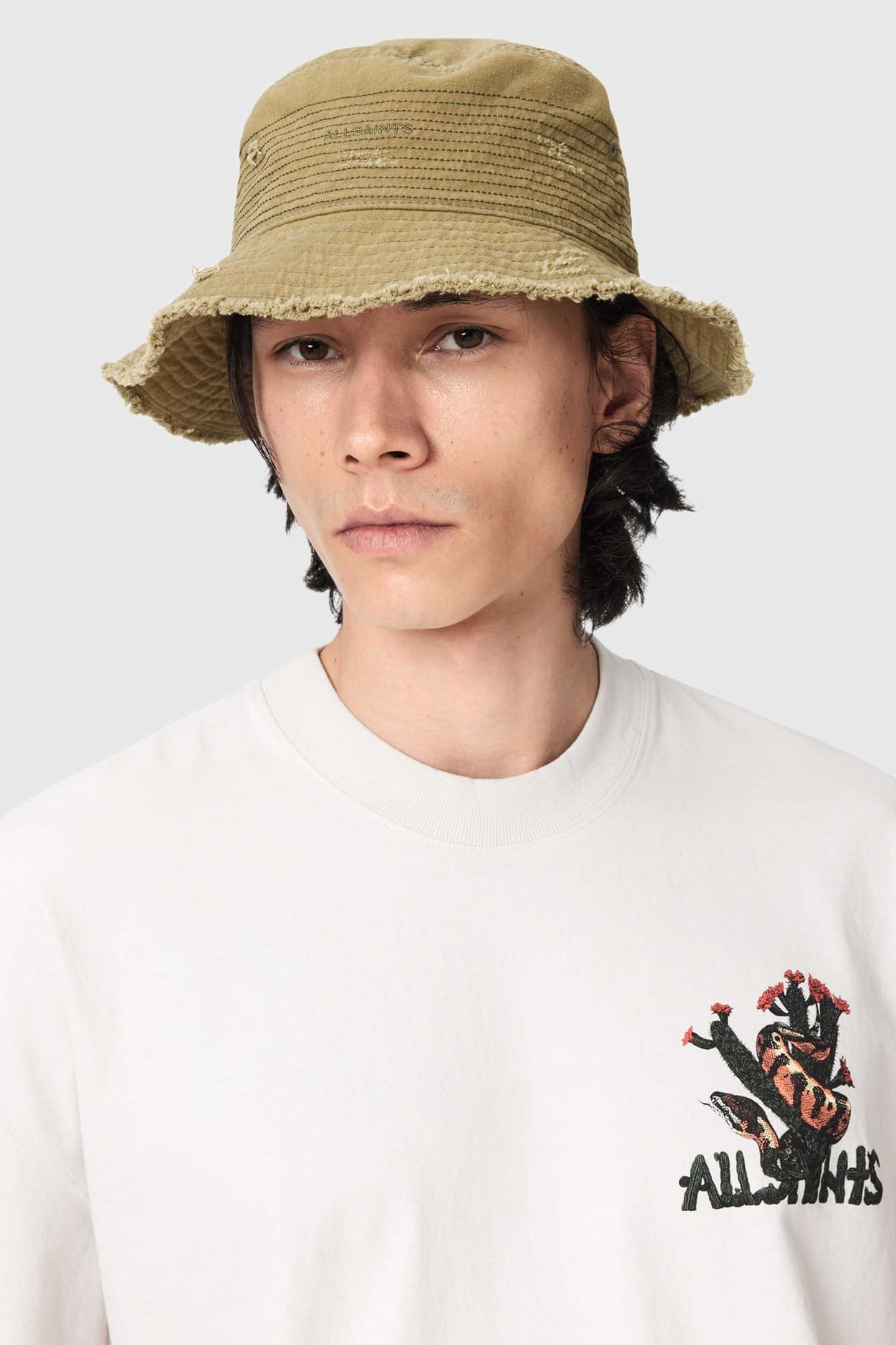MASON BUCKET HAT ARMY GREEN 3