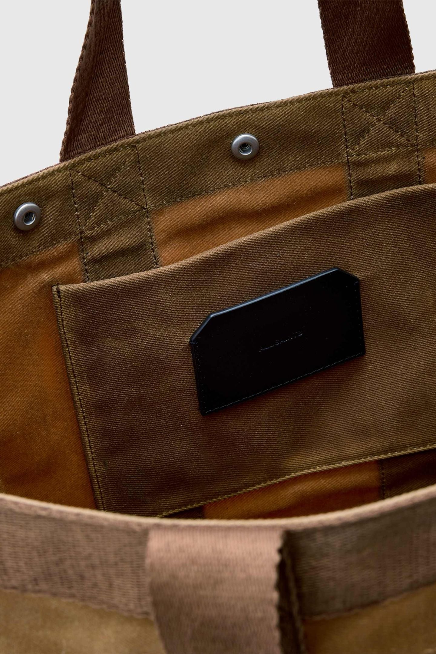 LAYO CANVAS TOTE WEATHERED BROWN 4