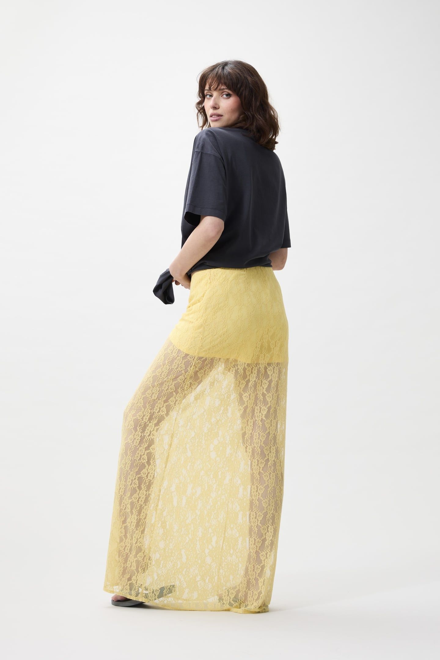 LACE SKIRT MELLOW YELLOW 2