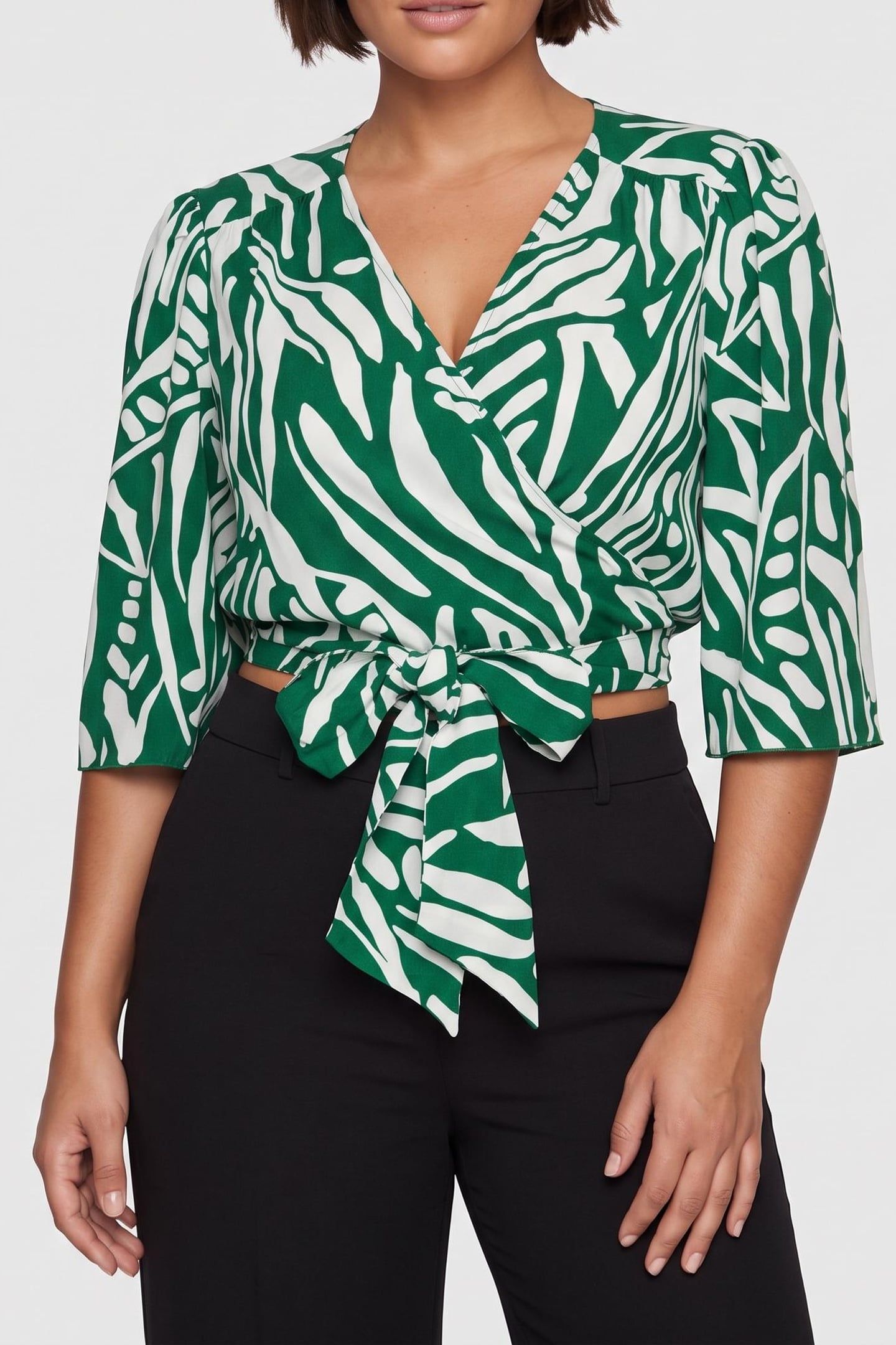 SHORT SLEEVES TOP VERT 1